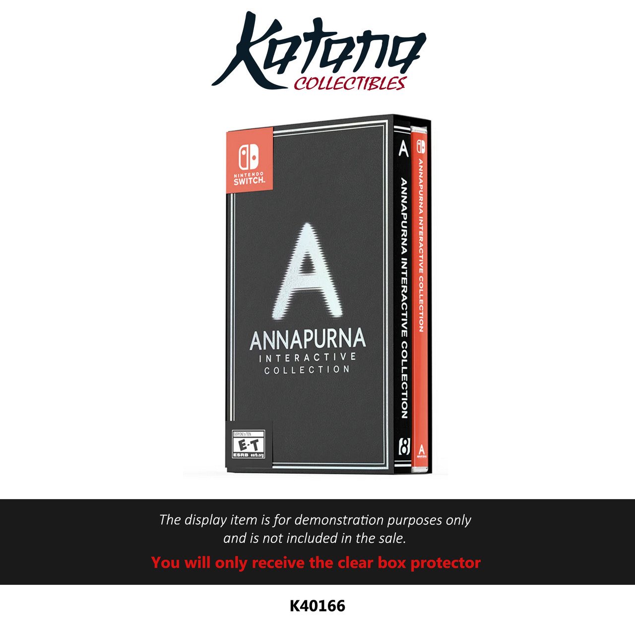 Katana Collectibles Protector For Annapurna Interactive Deluxe Limited Edition Collection (Nintendo Switch)