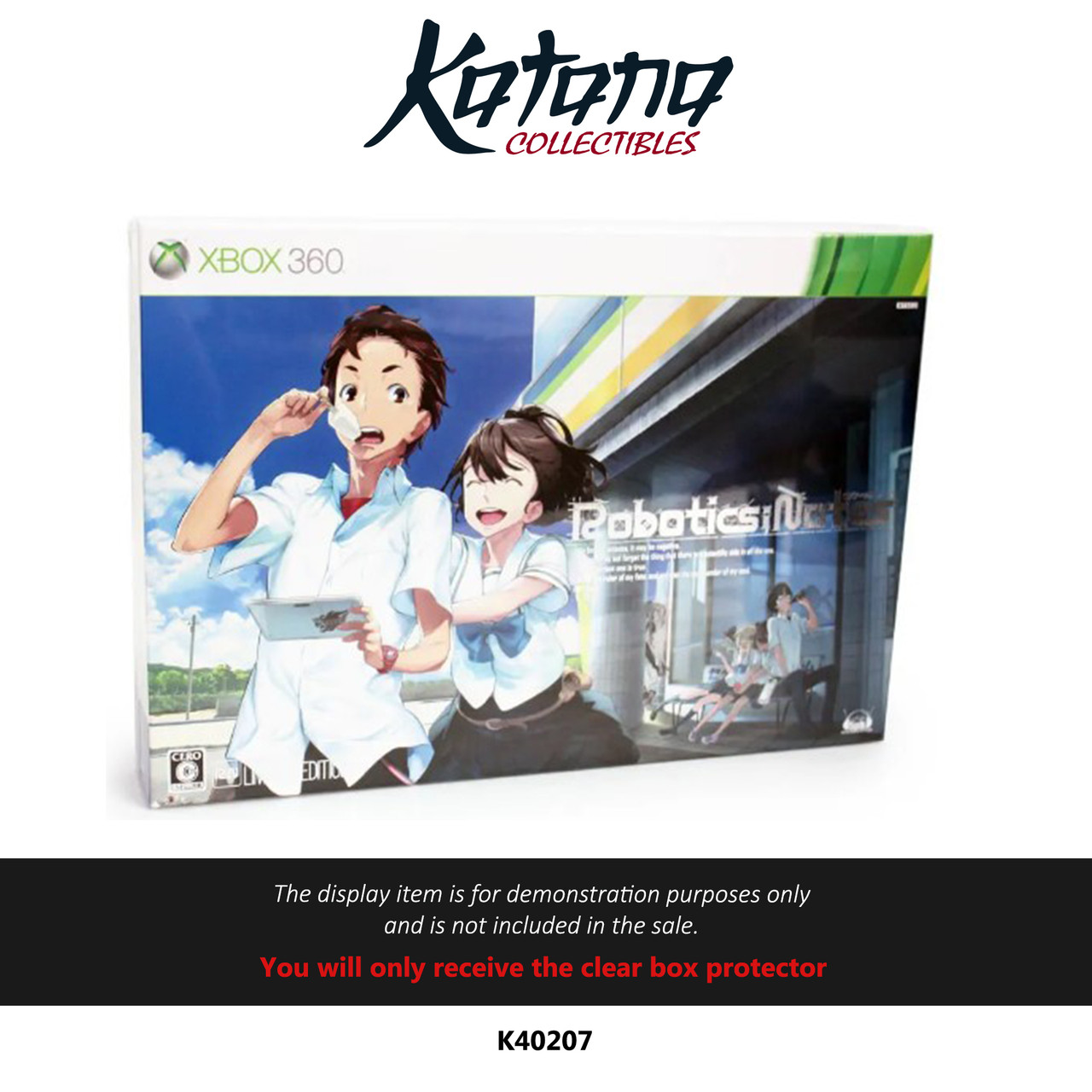 Katana Collectibles Protector For Robotics;Notes Limited Edition (Japan) Xbox 360