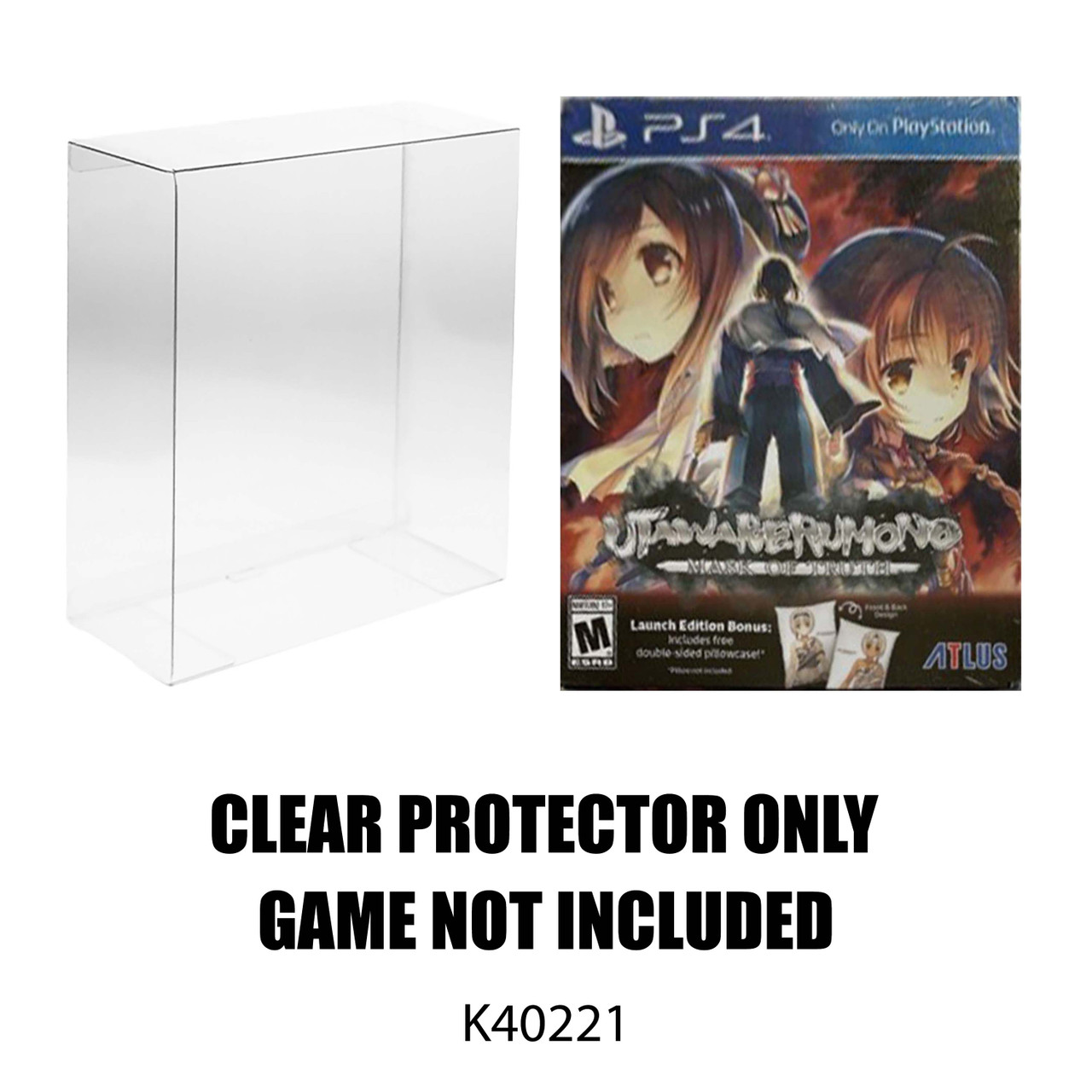 Protector For Utawarerumono Mask Of Truth Launch Edition PS4