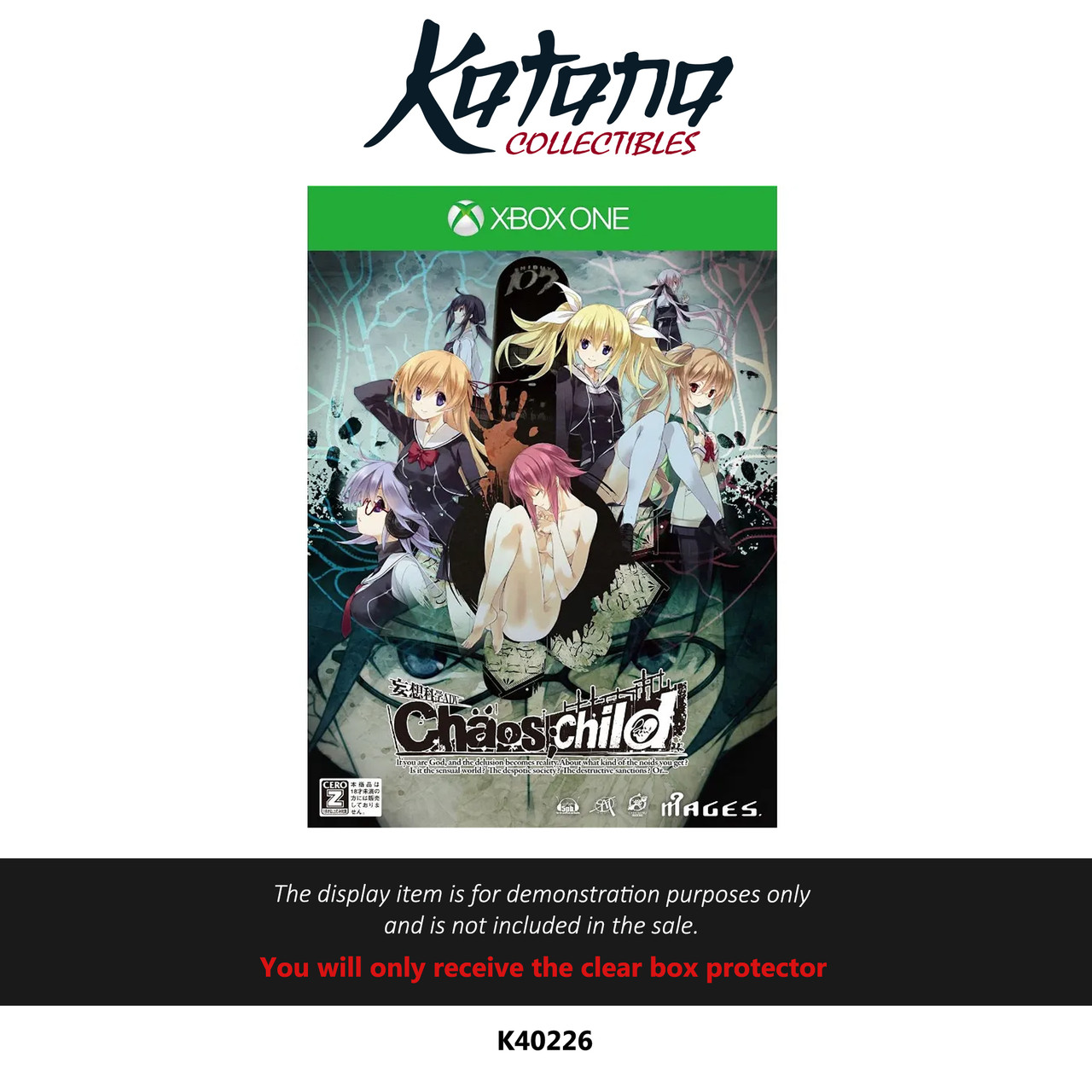 Katana Collectibles Protector For Chaos;Child Limited Edition (Japan) Xbox One