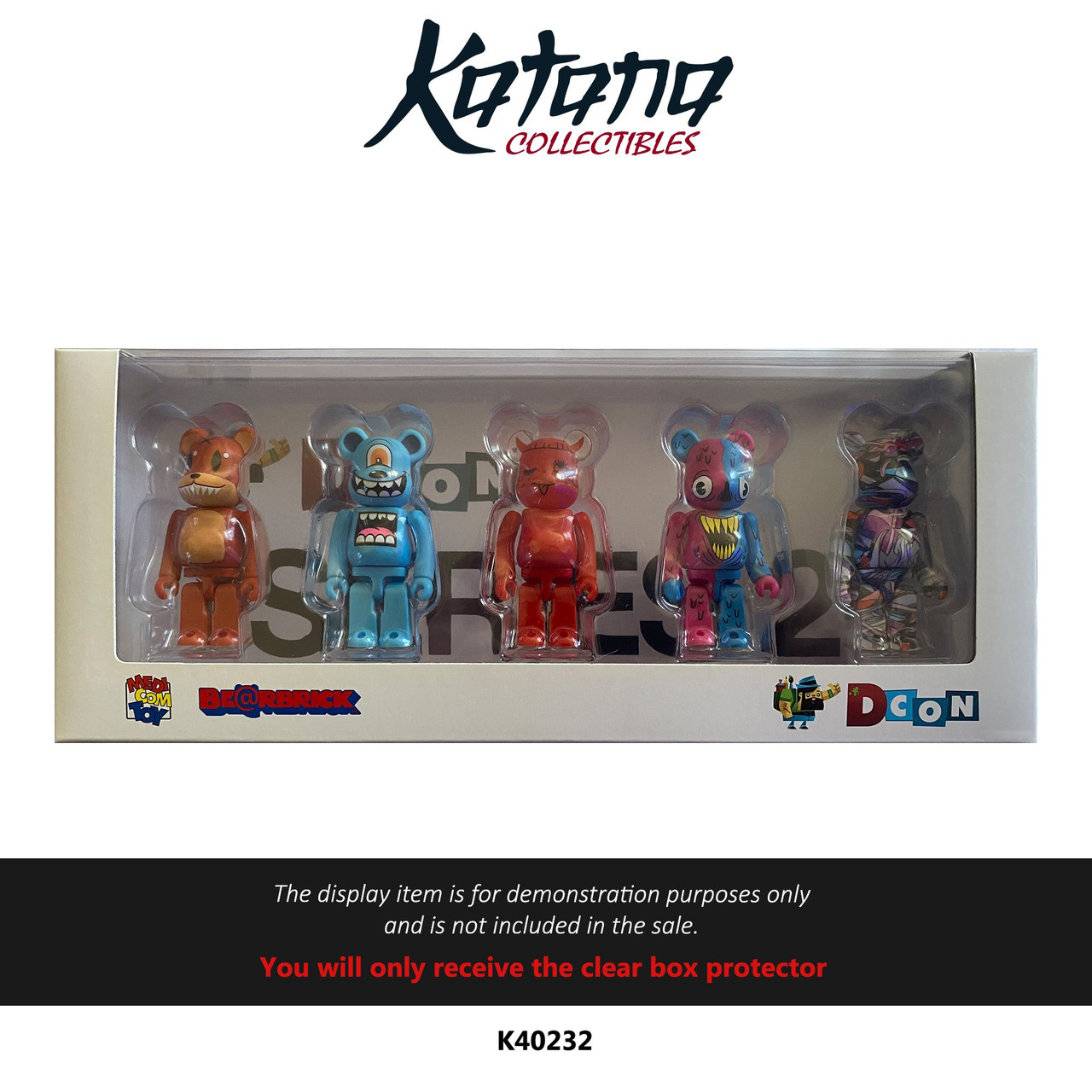 Katana Collectibles Protector For Designercon 2020 Exclusive Bearbrick Pack