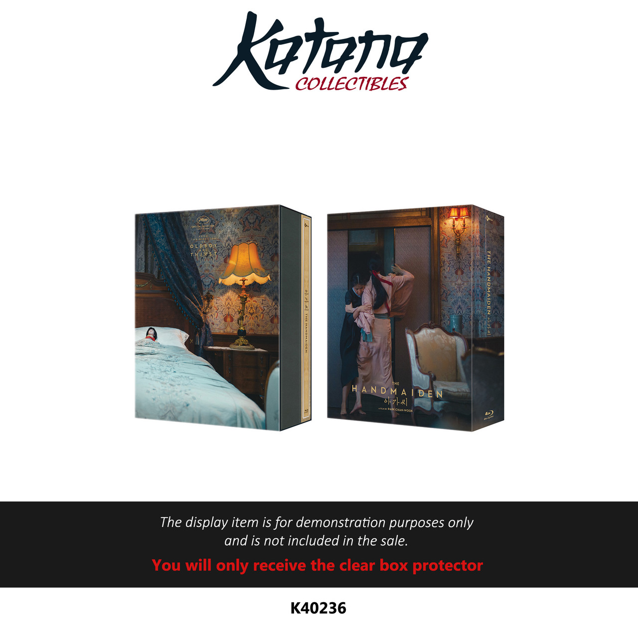 Katana Collectibles Protector For The Handmaiden: Steelbook With Full Slip (Type A) Plain Archive