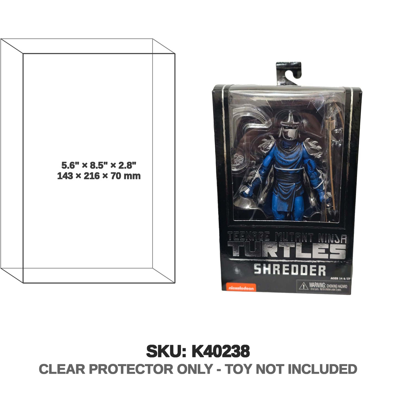 Neca Mirage Loot Crate Shredder TMNT