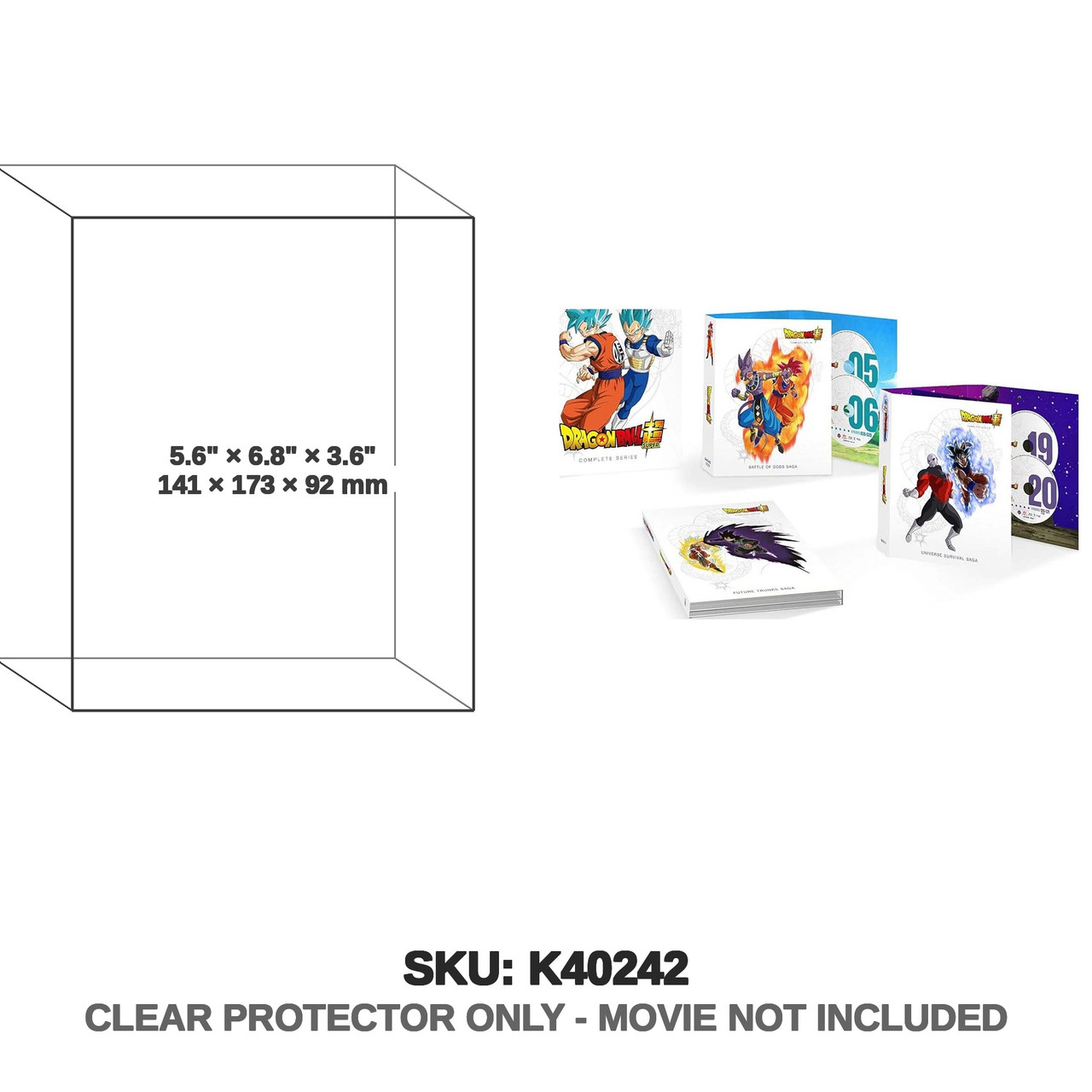 Toei Animation Dragon Ball Super Complete Series Europe Blu-ray