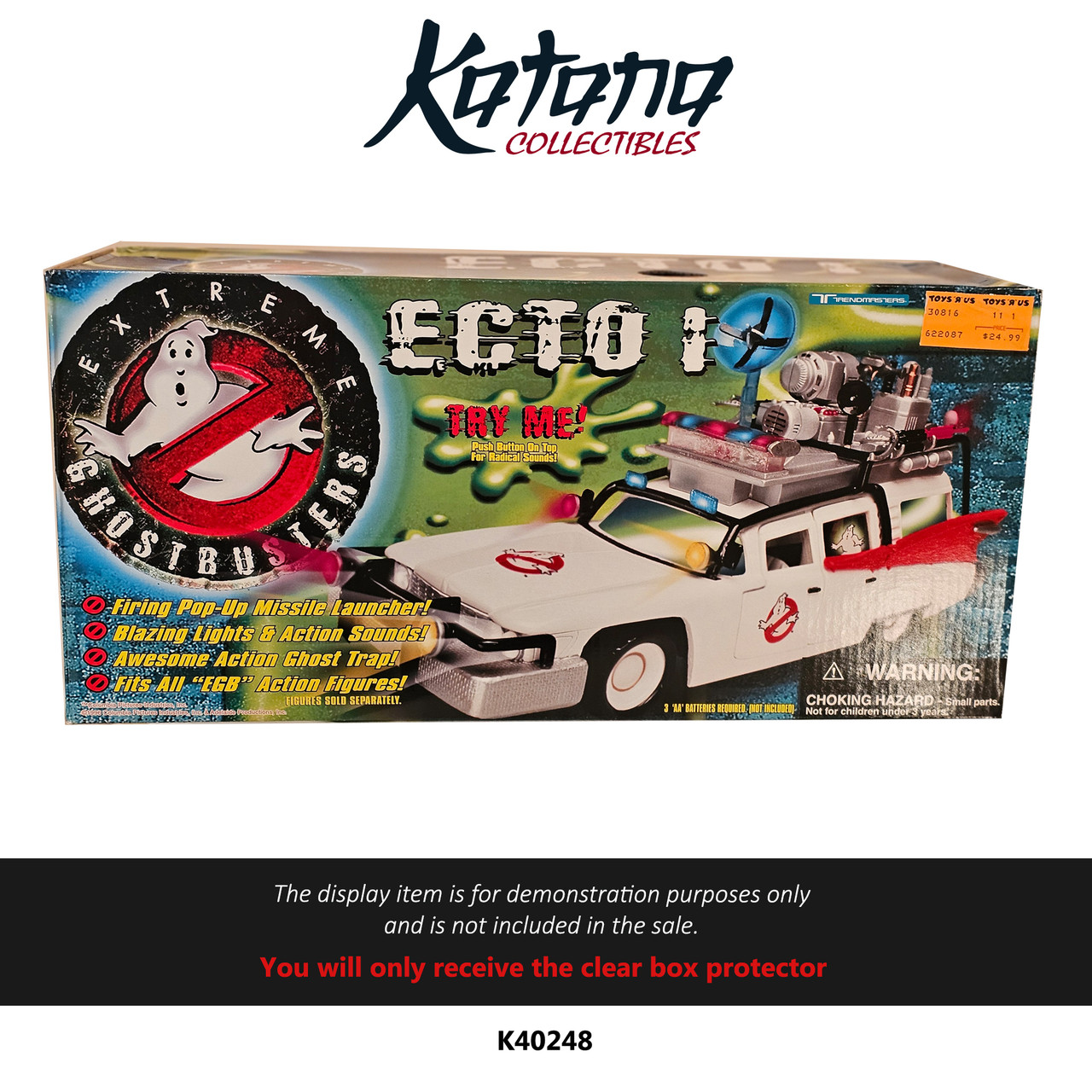 Katana Collectibles Protector For Extreme Ghostbusters Ecto 1 By Trendmasters