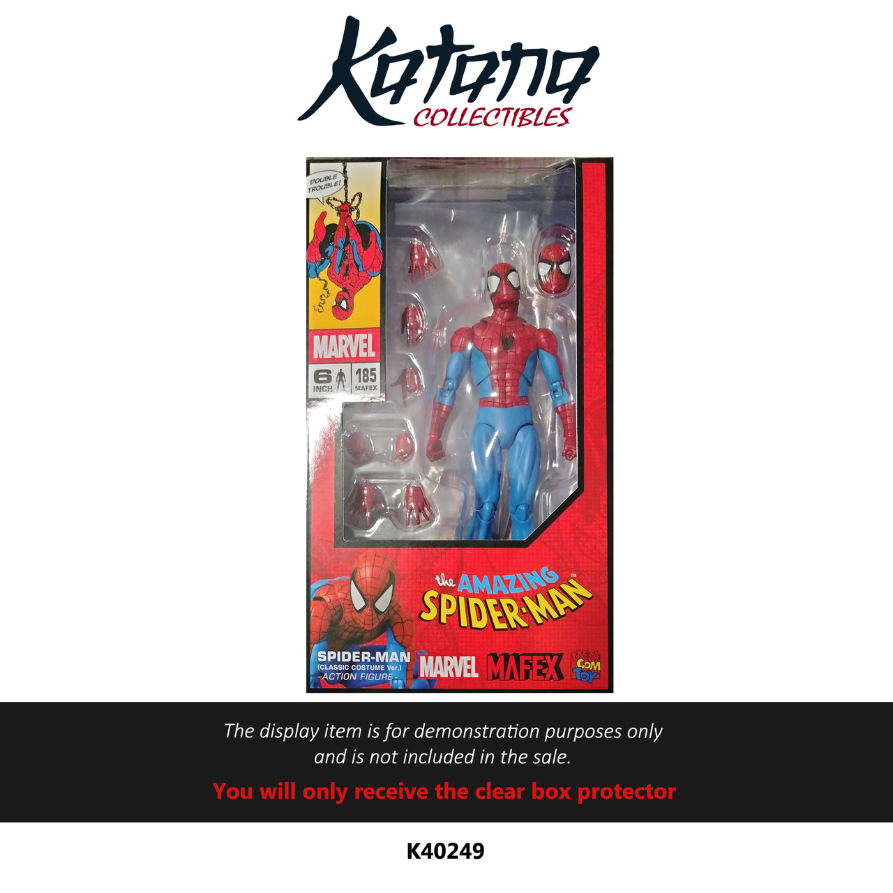 Katana Collectibles Protector For Mafex The Amazing Spider-Man #185