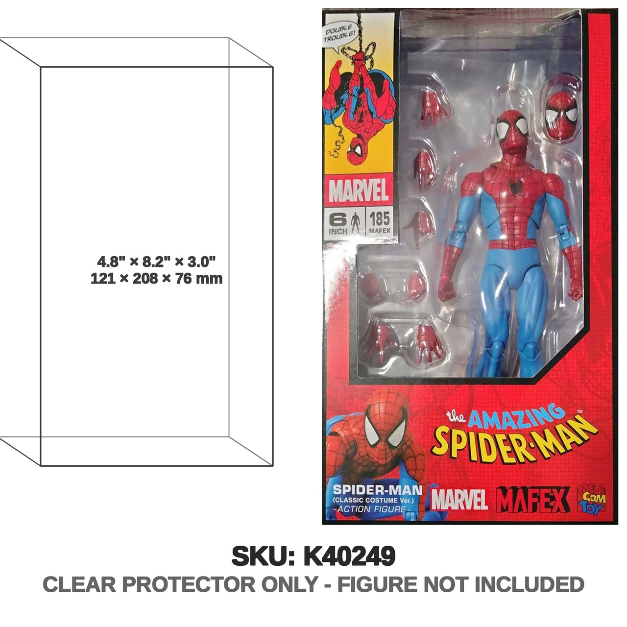 Medicom Spider-Man MAFEX Amazing Spider-Man #185