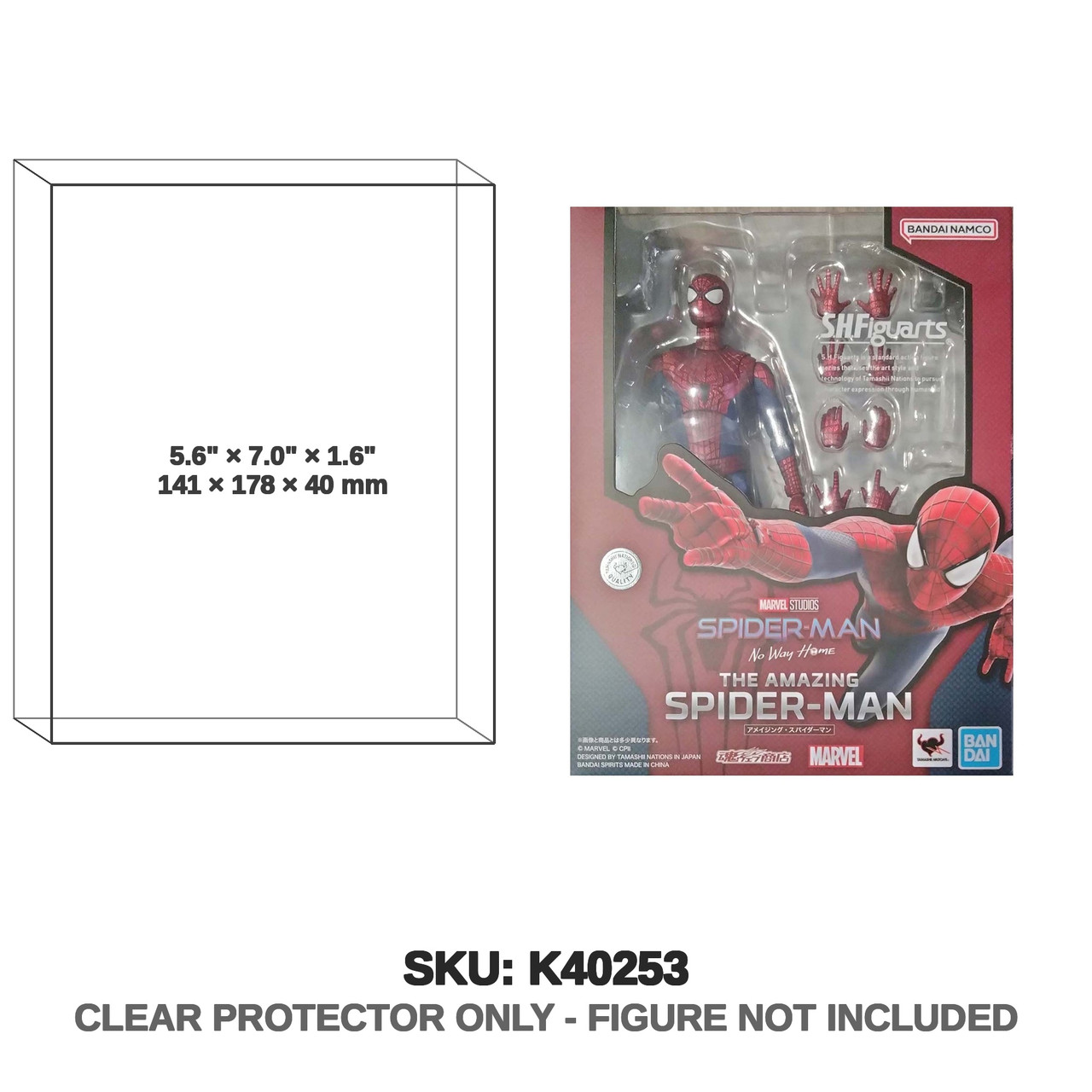 S.H.Figuarts Spider-Man No Way Home The Amazing Spider-Man