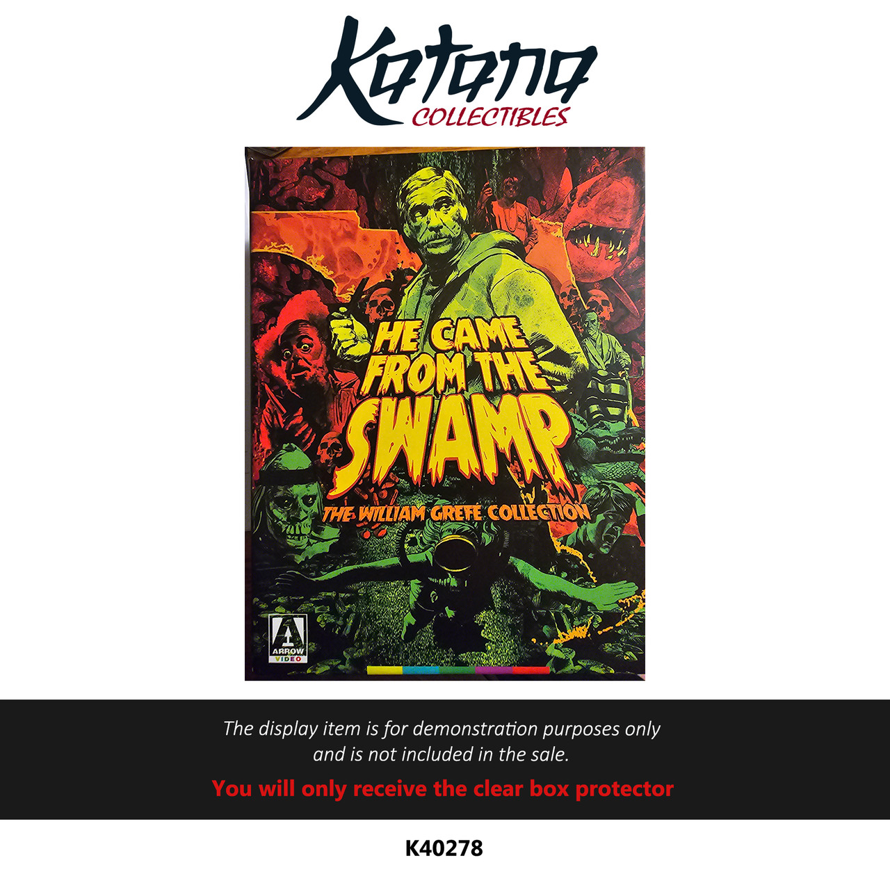 Katana Collectibles Protector For He Came From The Swamp Arrow Video