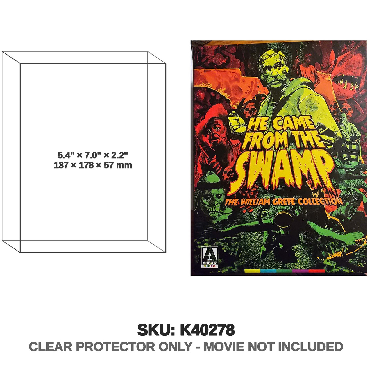 Arrow Video He Came From The Swamp Blu-ray