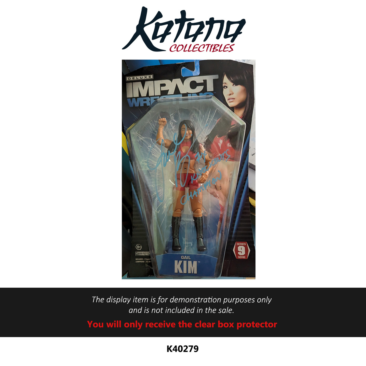 Katana Collectibles Protector For Gail Kim Deluxe Impact Wrestling Figure