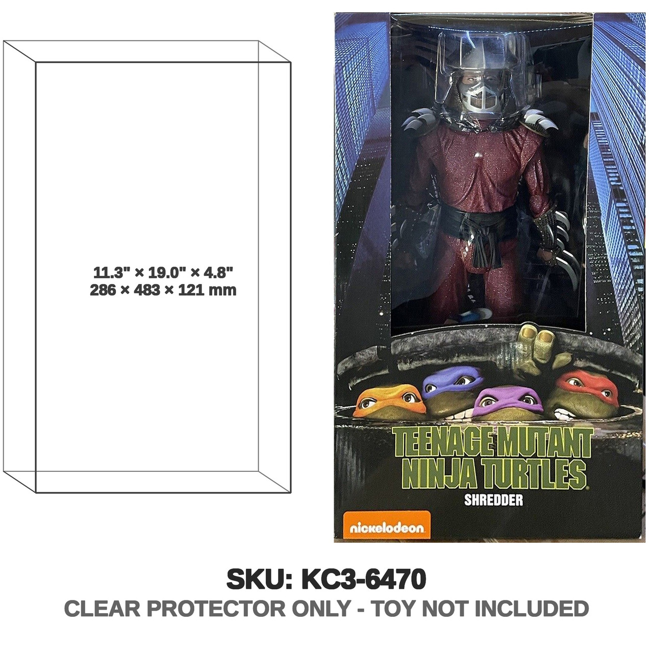 NECA TMNT 1:4 Scale 1990 Movie Series - Shredder