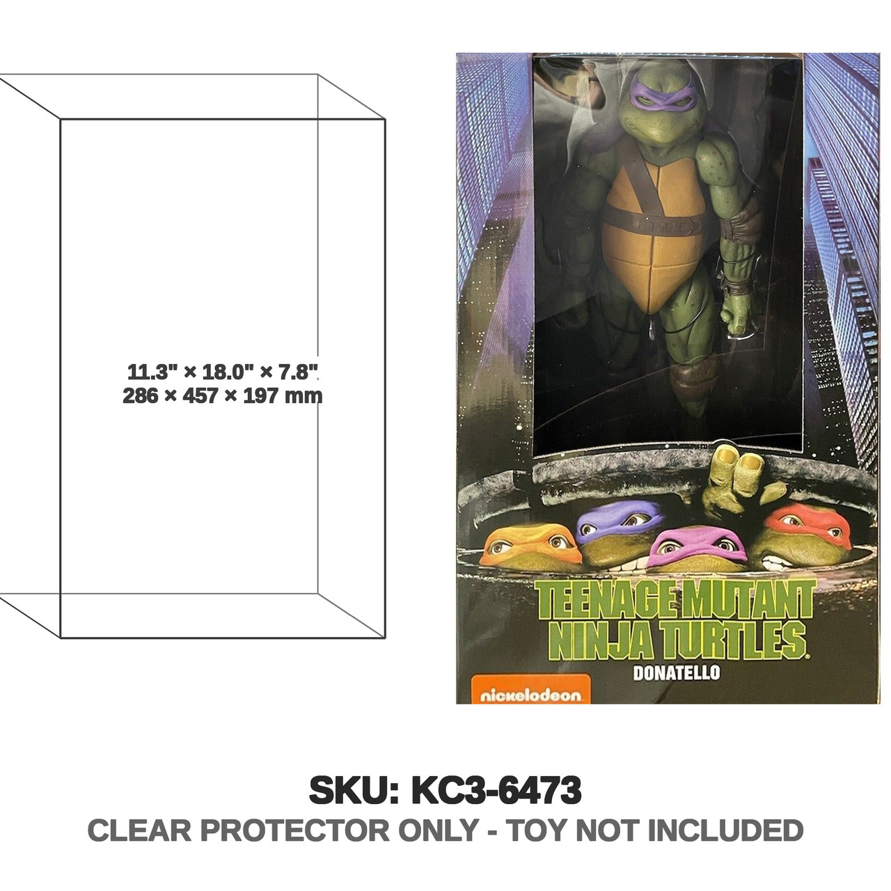 NECA Teenage Mutant Ninja Turtles 1990 Movie 1:4 Scale Donatello