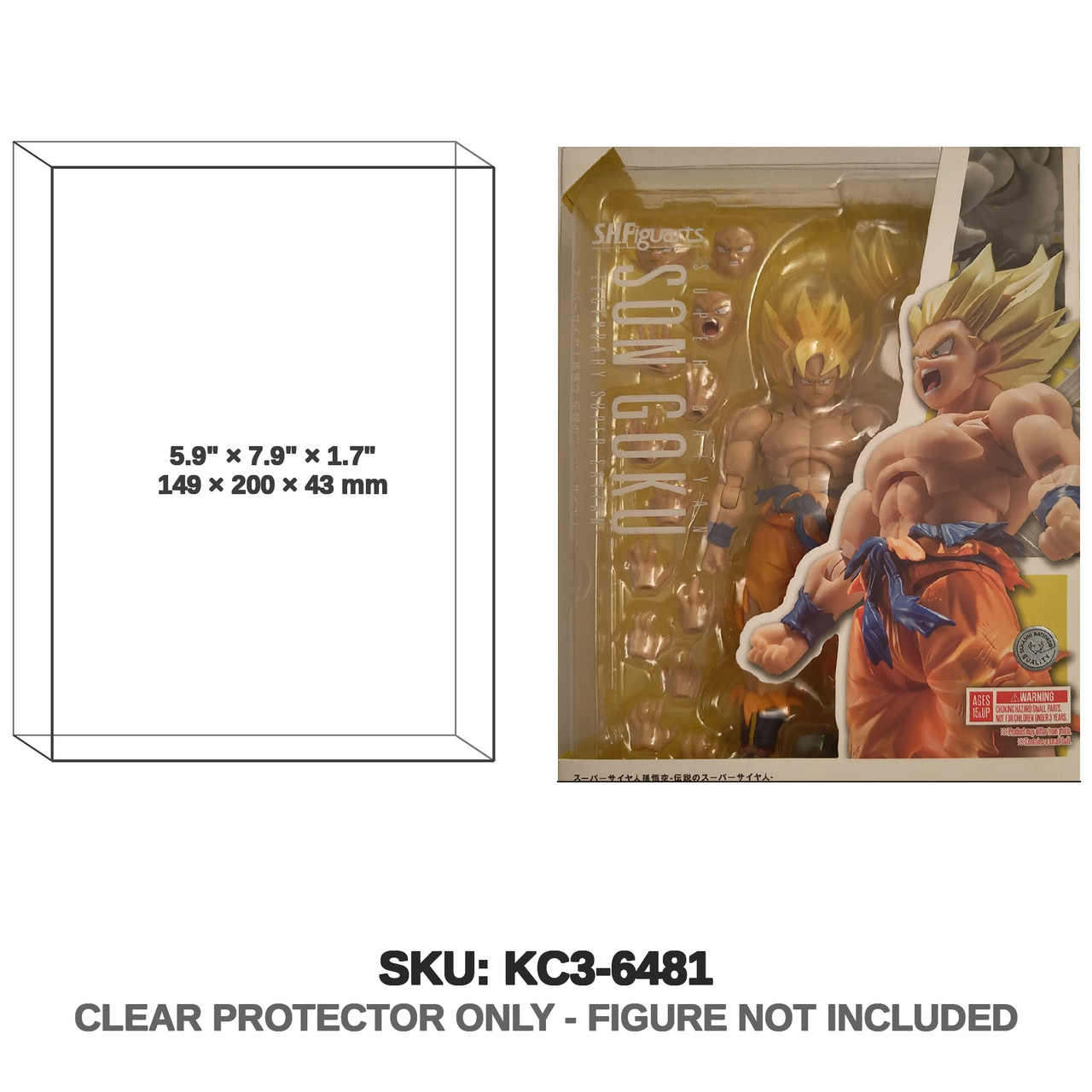 S.H.Figuarts Dragon Ball Z Super Saiyan Son Goku Legendary Super Sayian