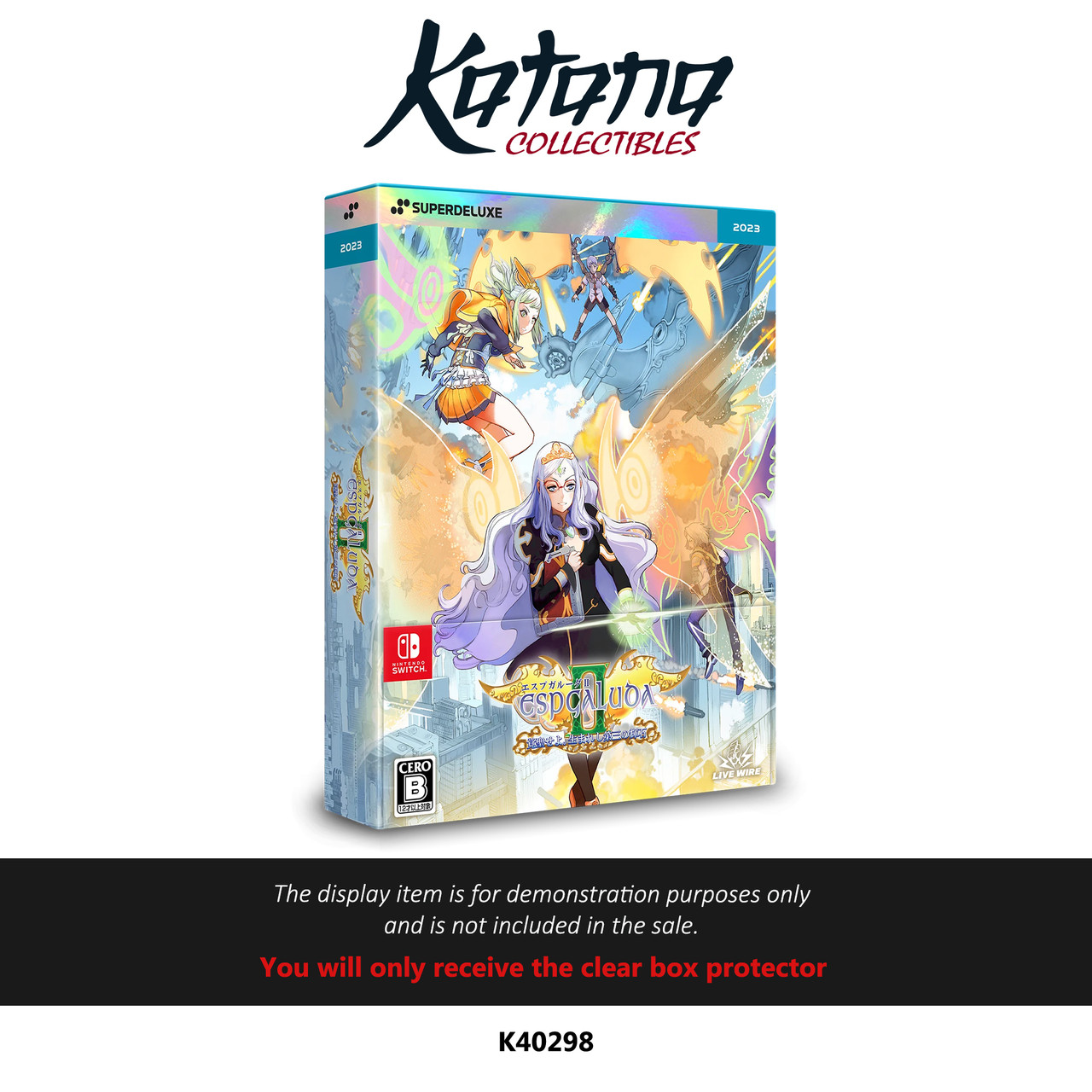 Katana Collectibles Protector For Nintendo Switch Espgaluda II Deluxe Edition