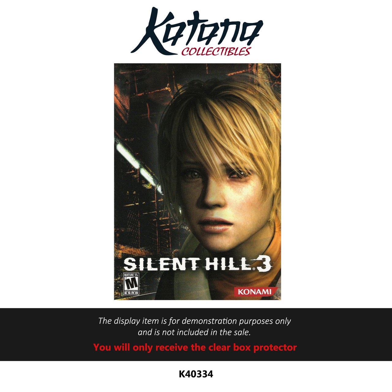 Katana Collectibles Protector For Silent Hill 3 Pc Thin Box (Us)