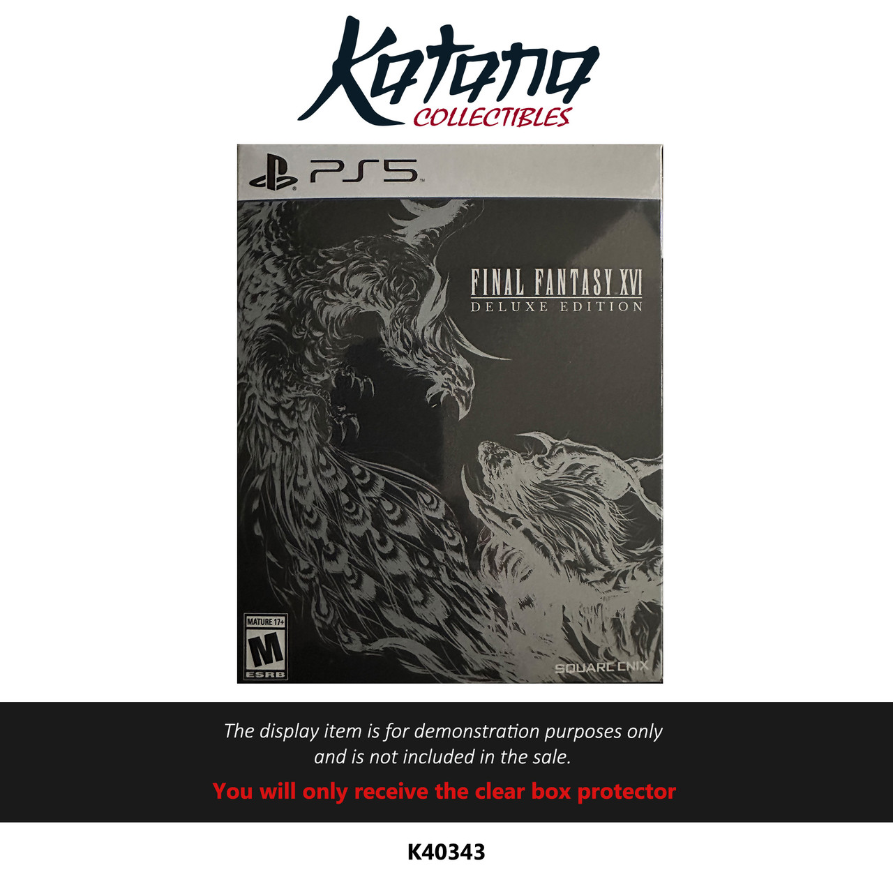 Katana Collectibles Protector For Final Fantasy Xvi: Deluxe Edition - Playstation 5