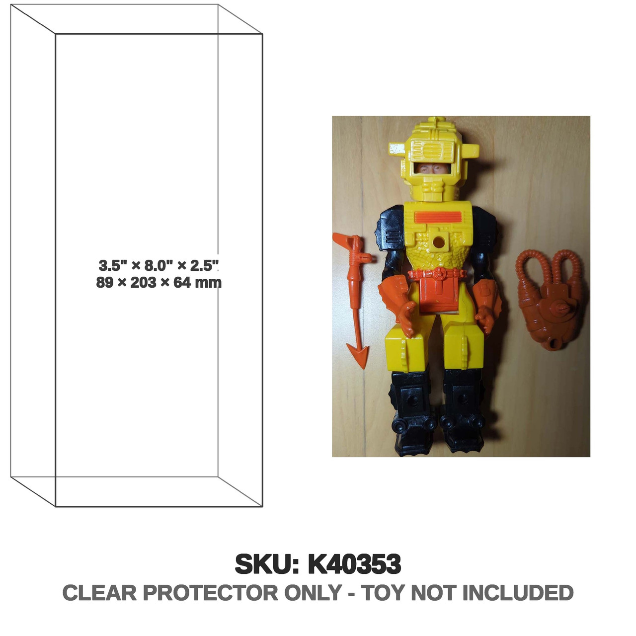 Mantech Figure By Remco - Loose Toy