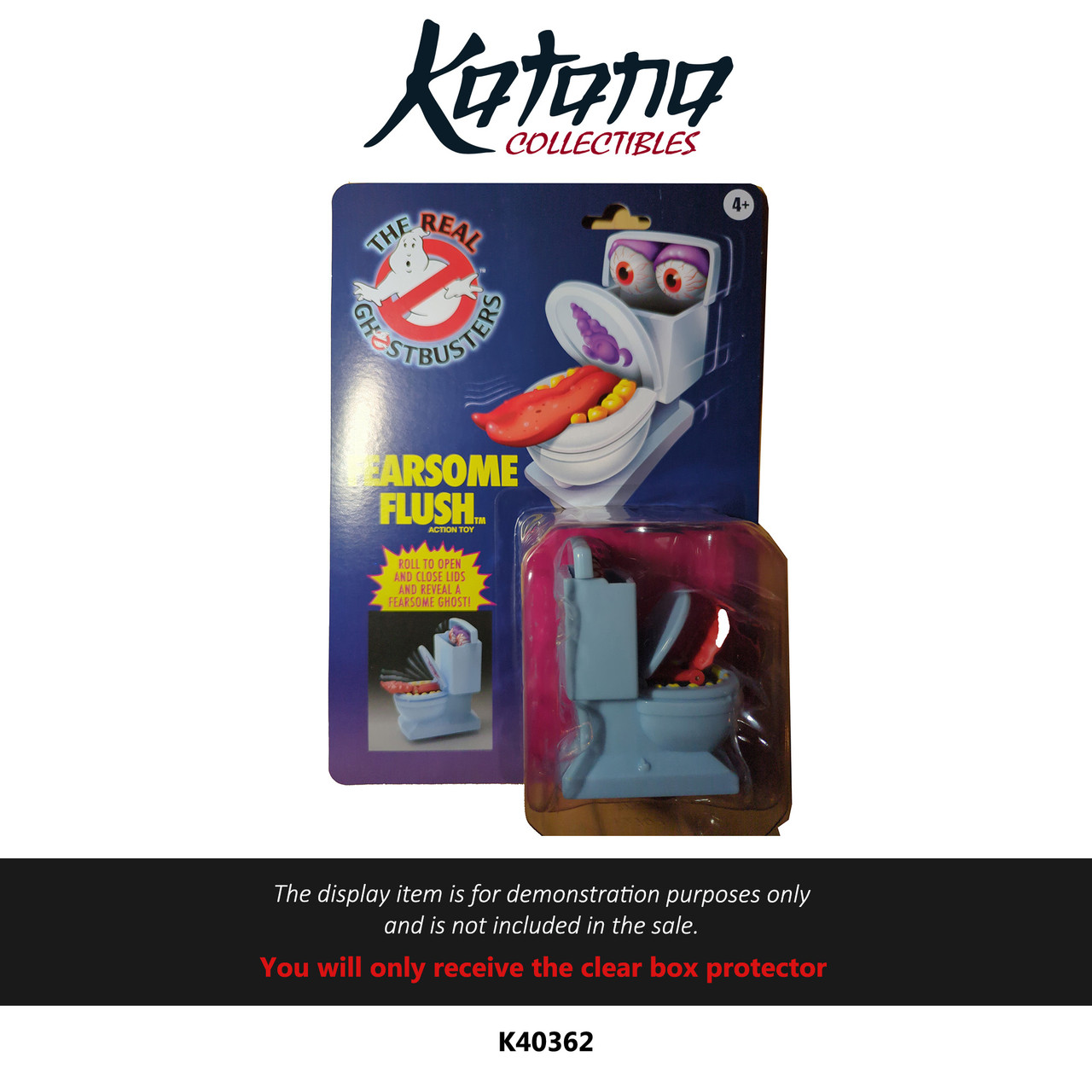 Katana Collectibles Protector For Fearsome Flush The Real Ghostbusters 2021