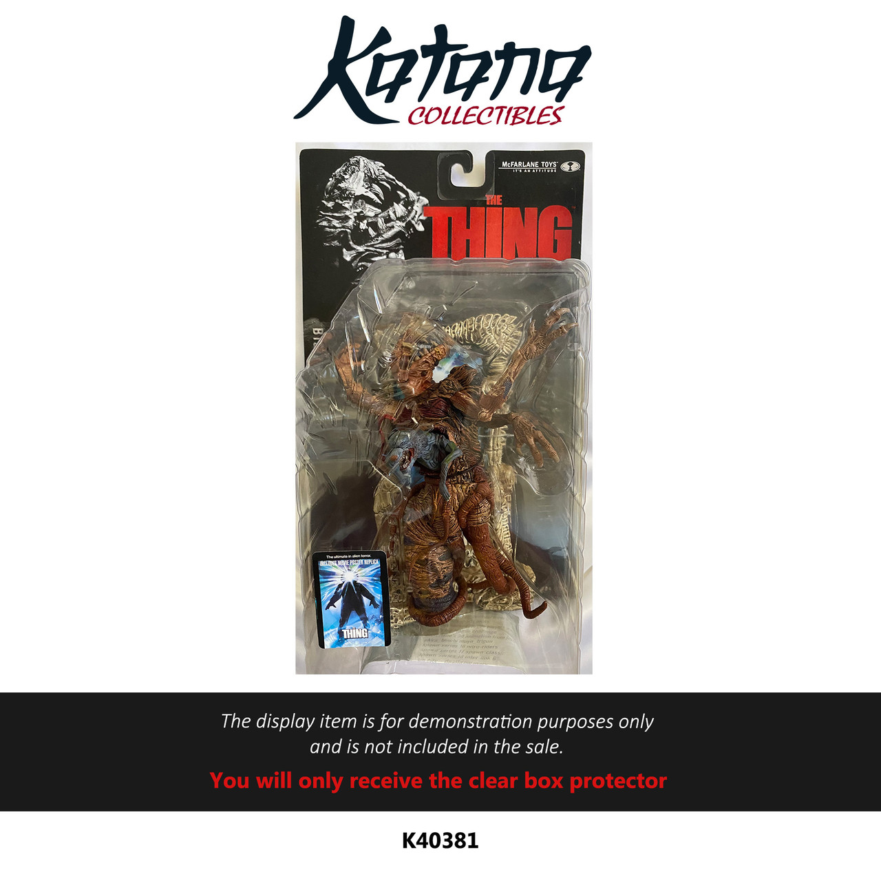 Katana Collectibles Protector For Mcfarlane Toys - The Thing - Blair Monster