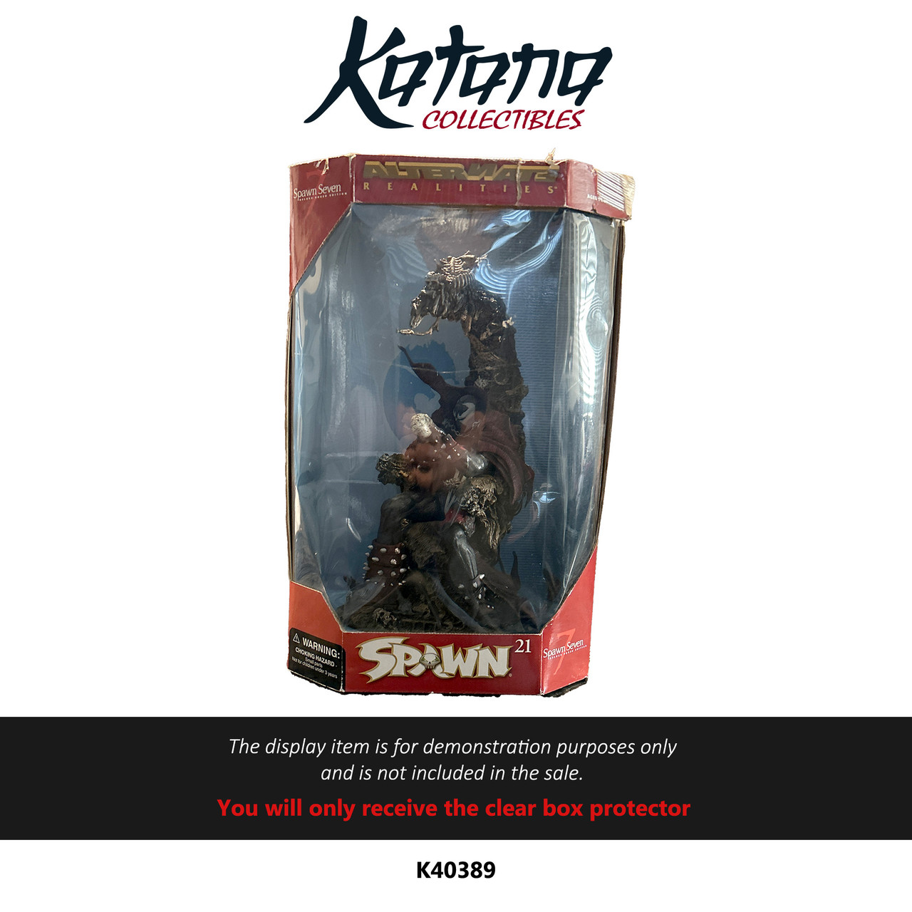 Katana Collectibles Protector For McFarlane Spawn 21 Deluxe Figure