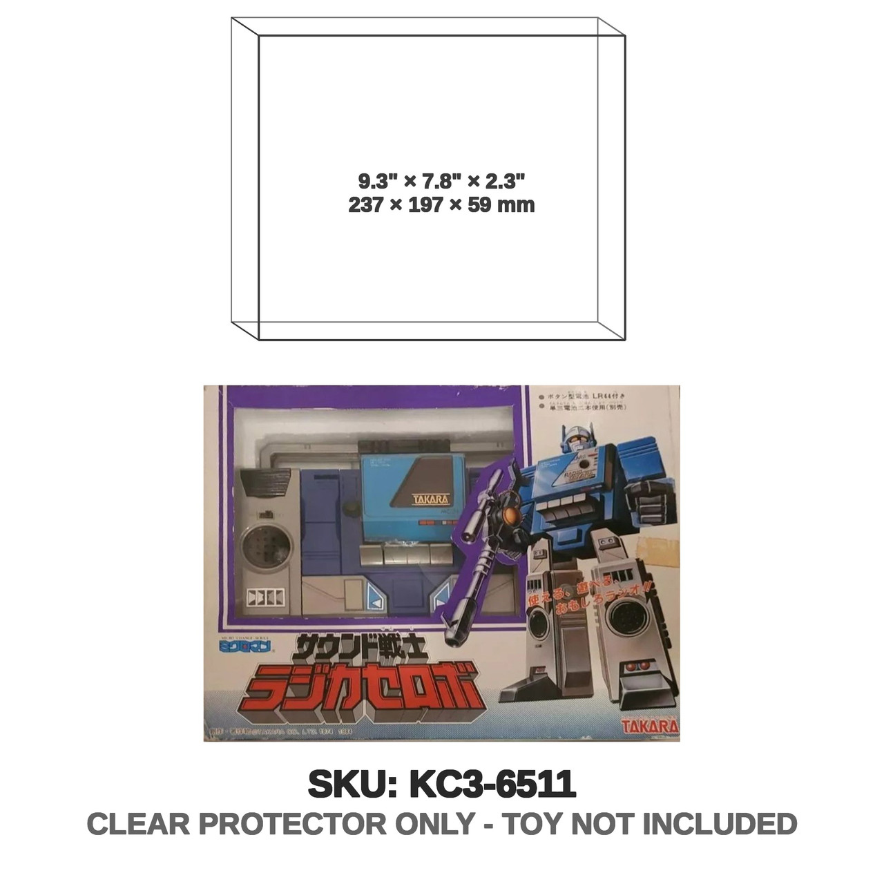 Blaster Transformers Microchange Figure