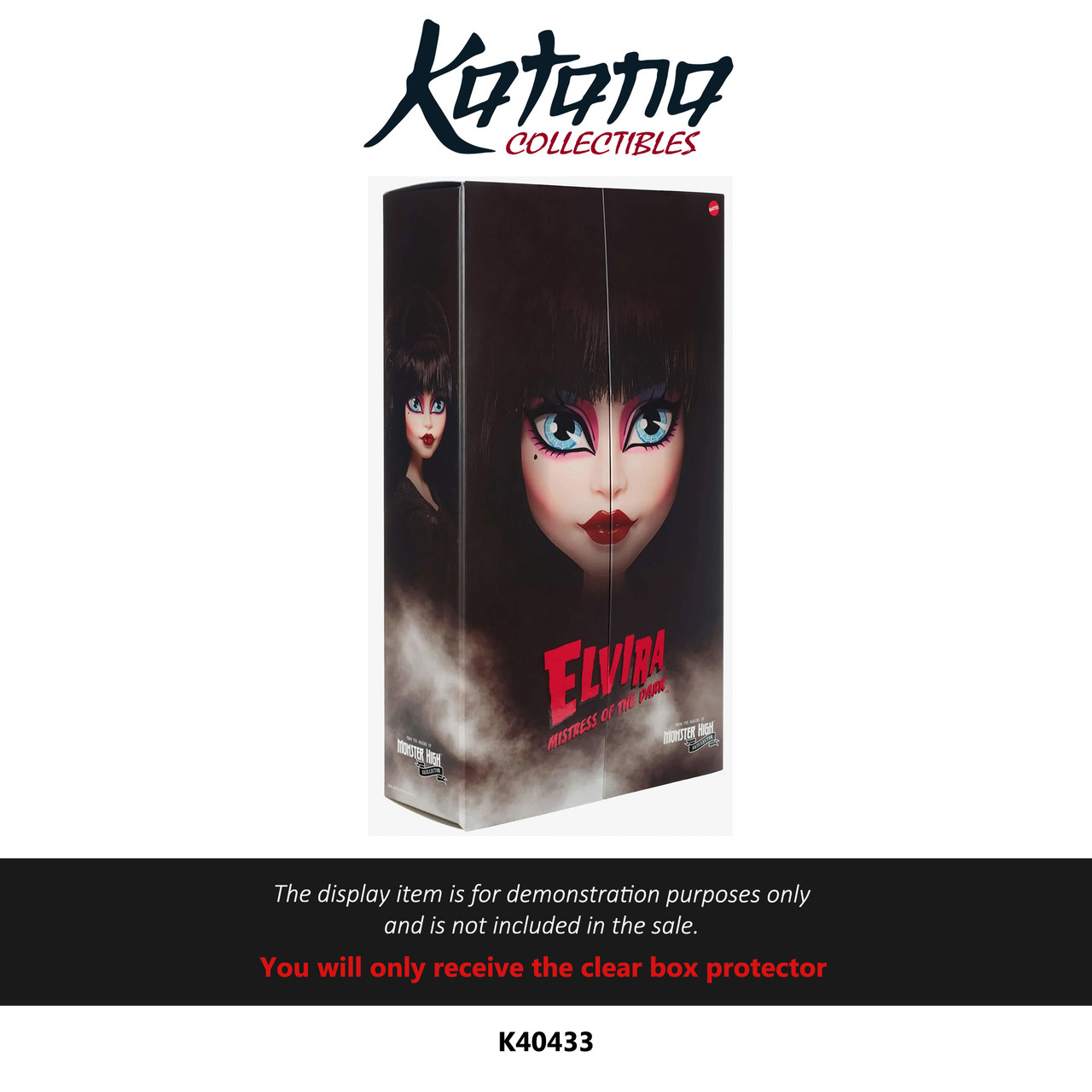 Katana Collectibles Protector For Monster High - Mattel Creations - Elvira