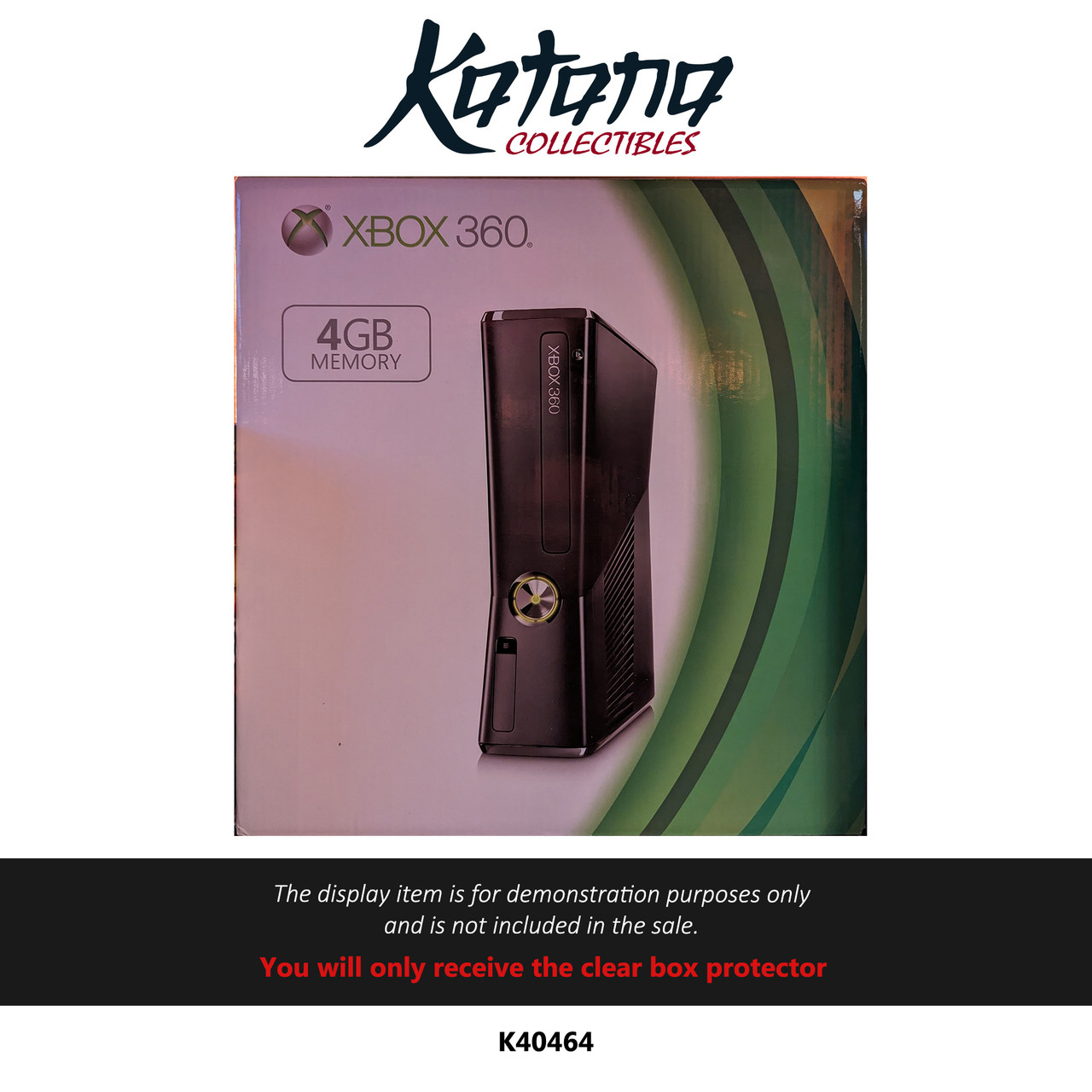 Katana Collectibles Protector For Xbox 360 4Gb Console (Slim Model)
