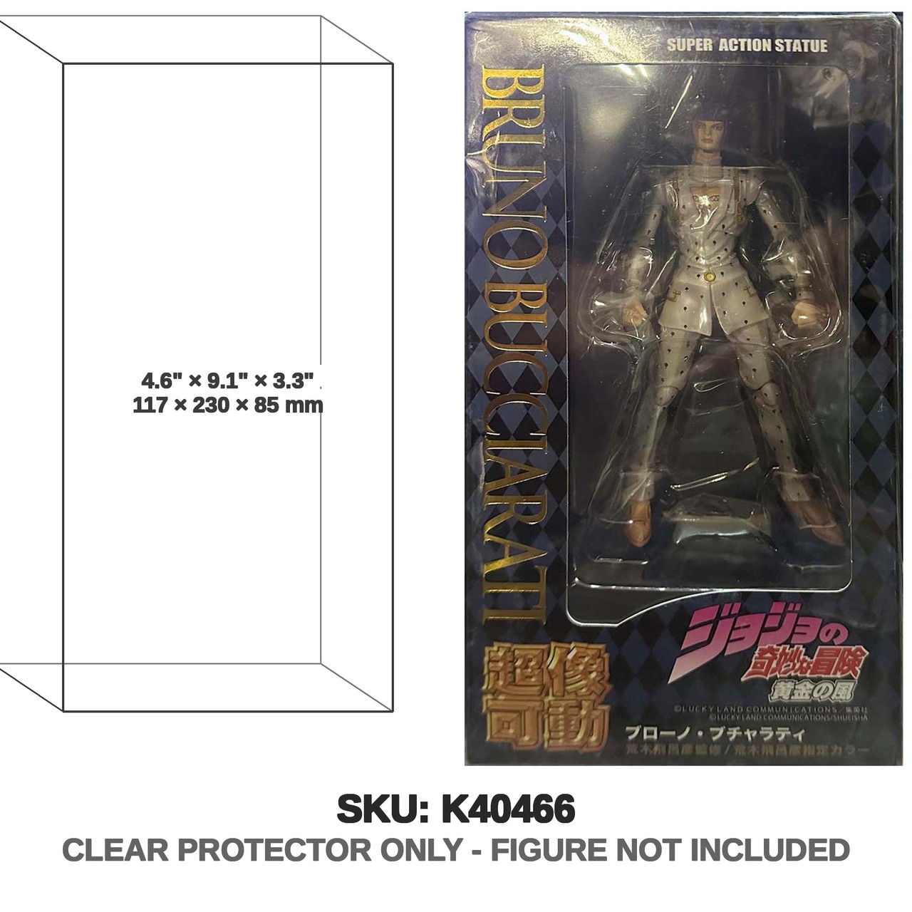 Medicos JoJo's Bizarre Adventure Bruno Bucciarati Super Action Statue