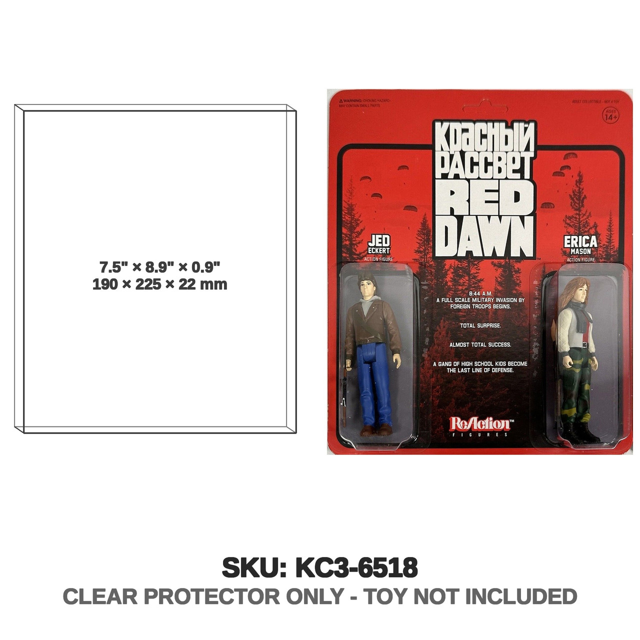Erica Jed Red Dawn ReAction Figures