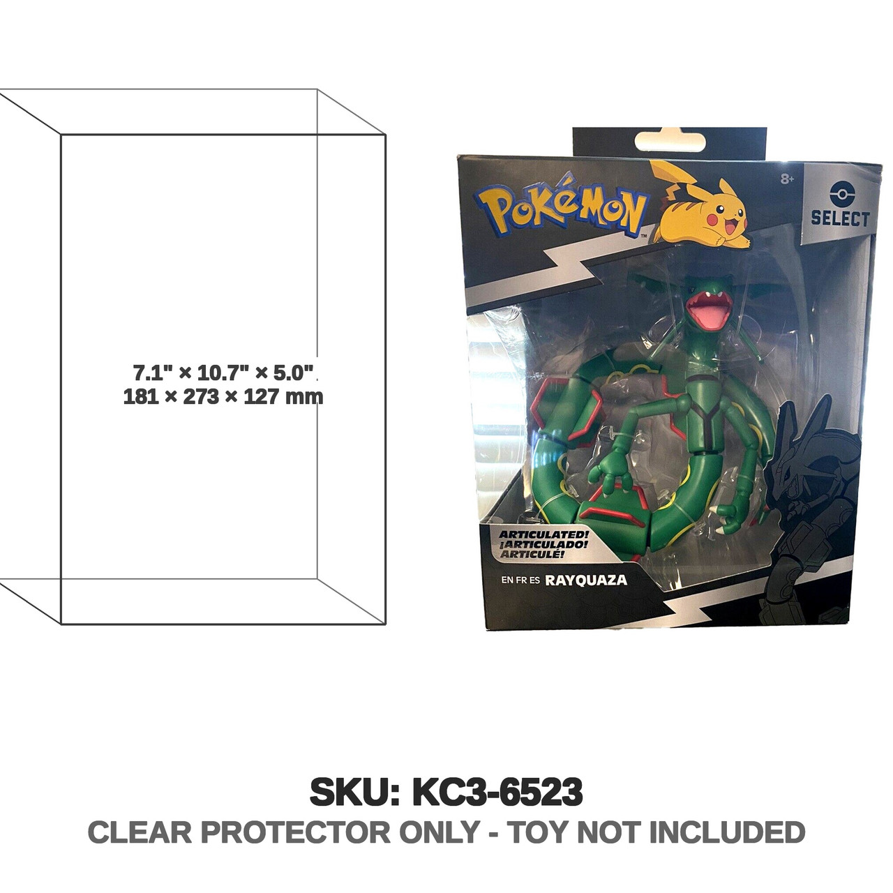 Bandai Pokemon Select Rayquaza