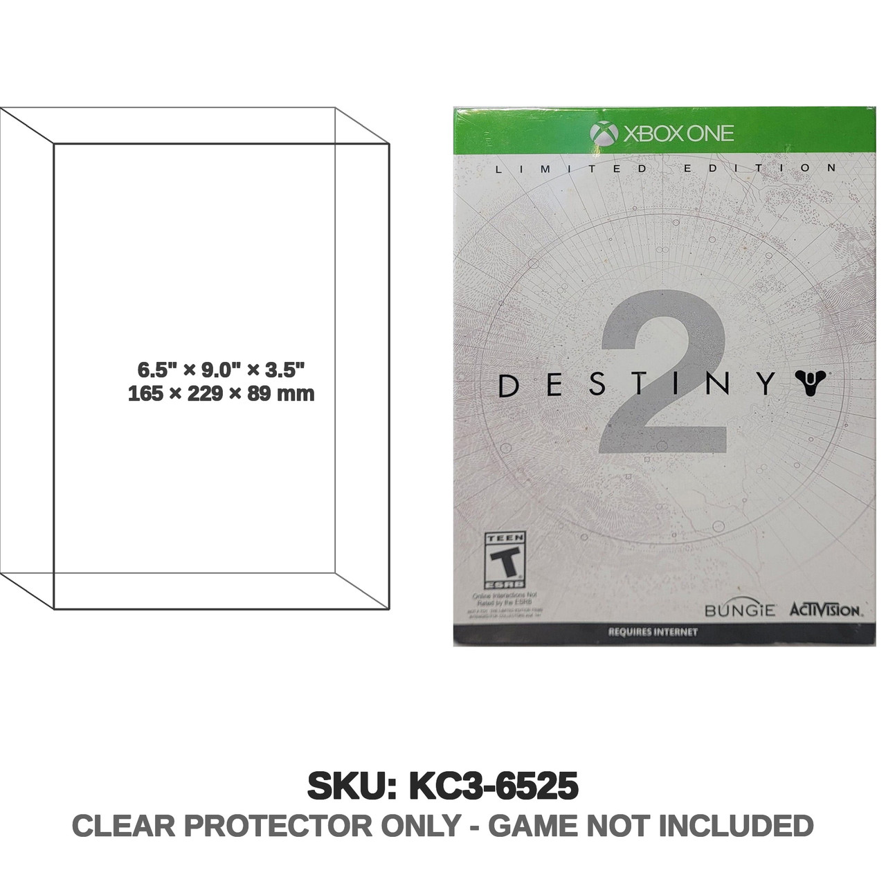 Protector For Activision Destiny 2 Xbox One Collectors E | Katana