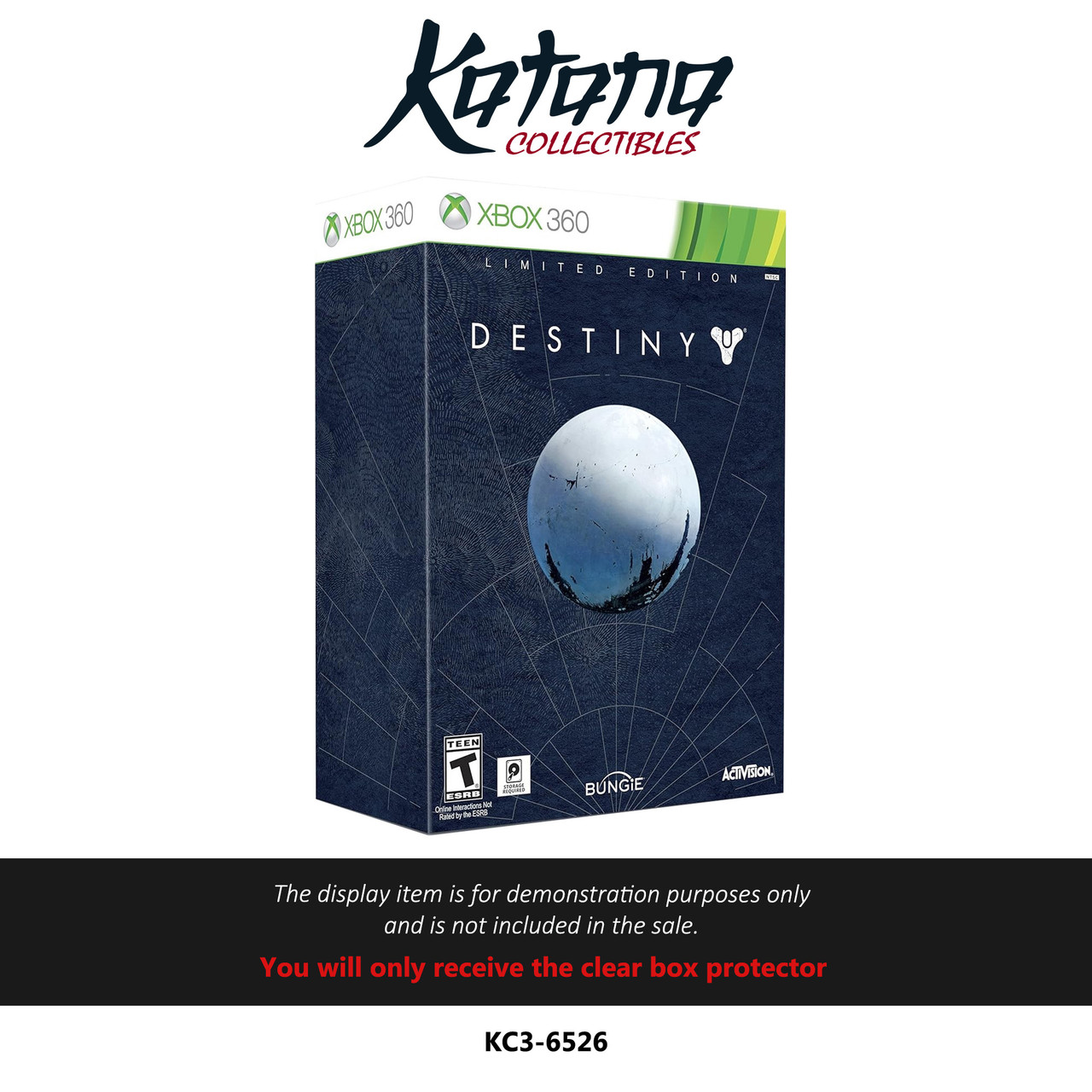 Katana Collectibles Protector For Destiny 1 Collectors Edition - Xbox 360