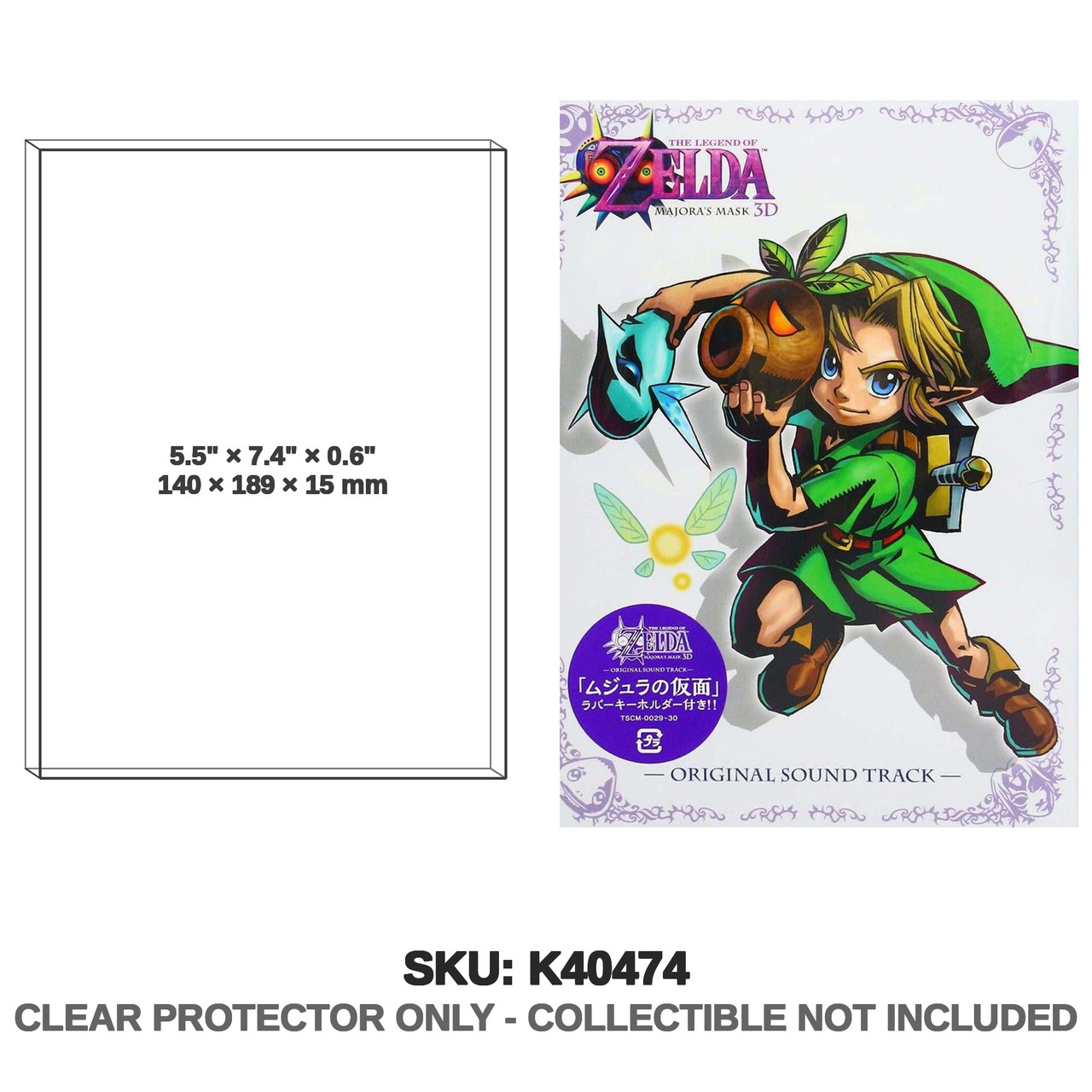 Nintendo The Legend of Zelda Majora's Mask 3D Soundtrack