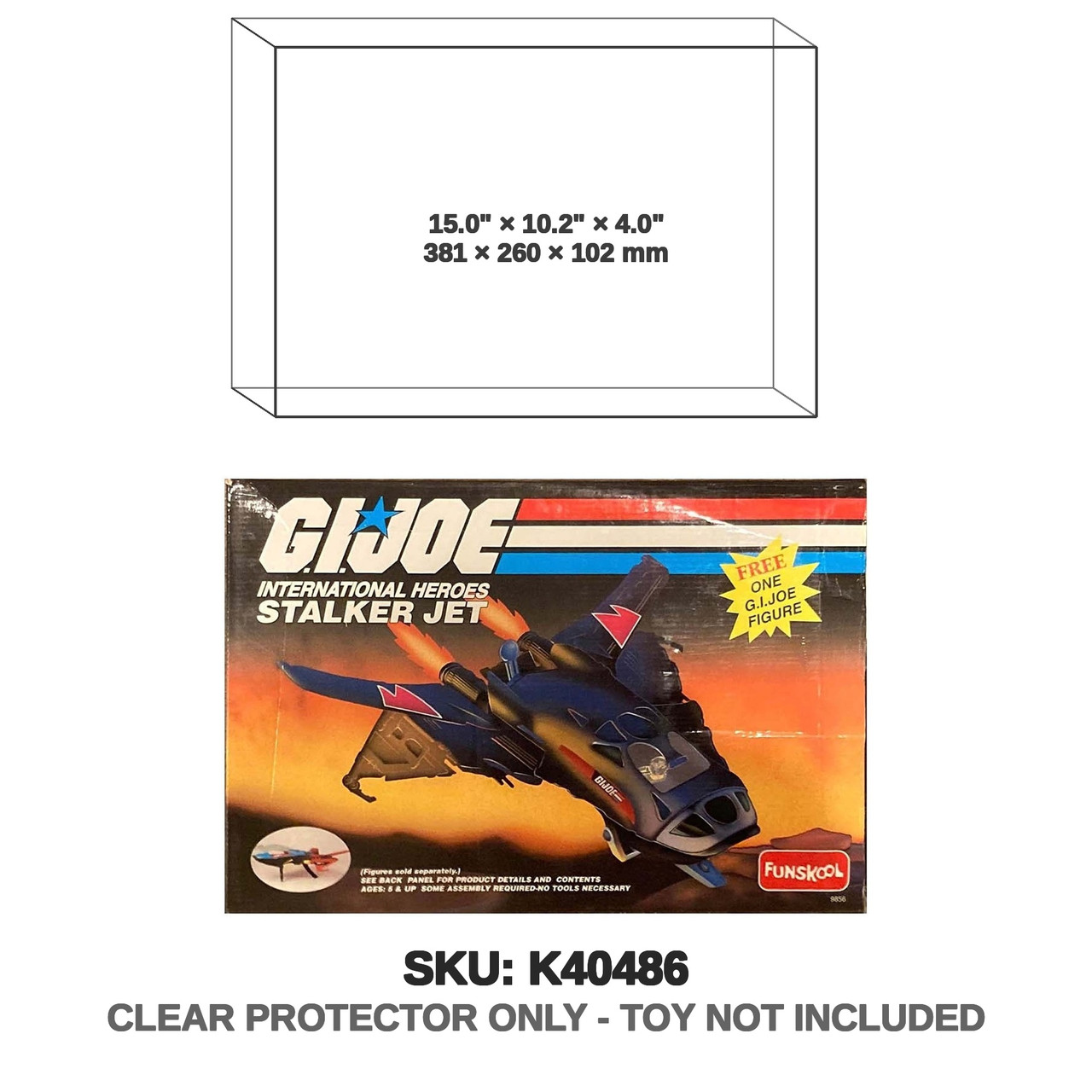 Funskool G.I. Joe Stalker Jet