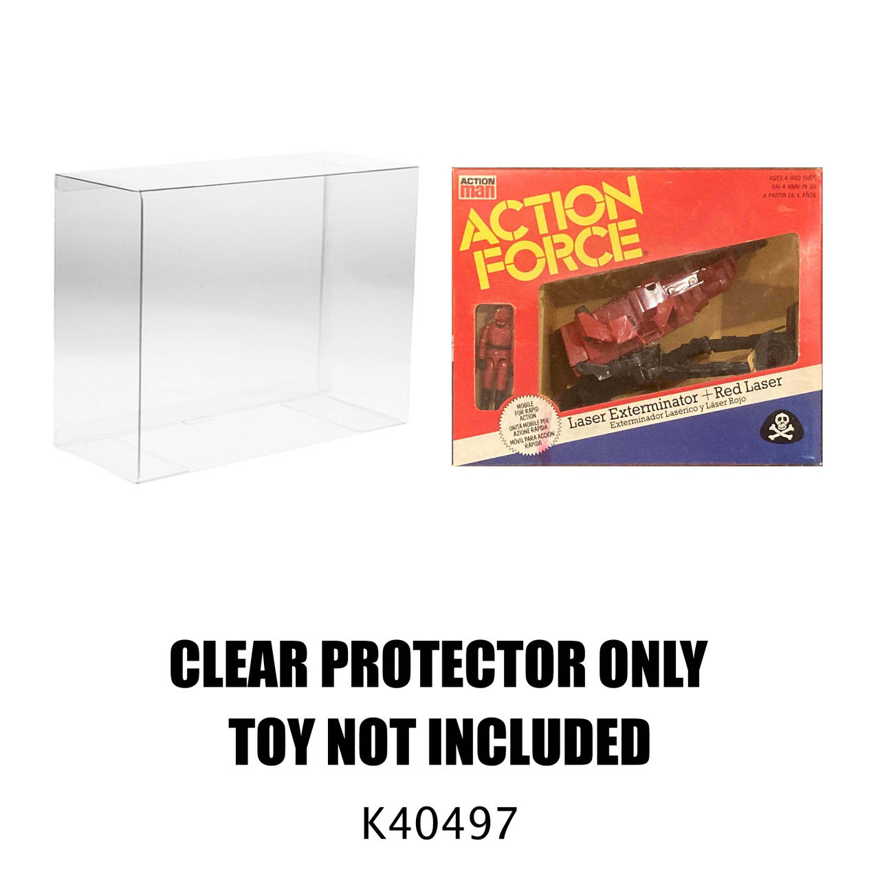 Protector For G.I. Joe action force laser exterminator