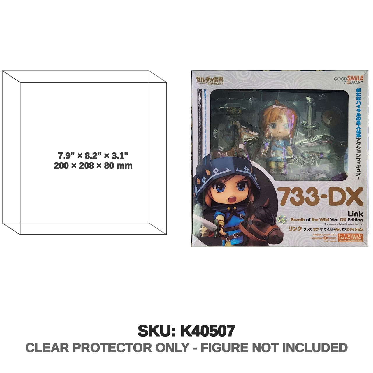 Good Smile Company The Legend of Zelda Nendoroid 733-DX Link Breath of the Wild