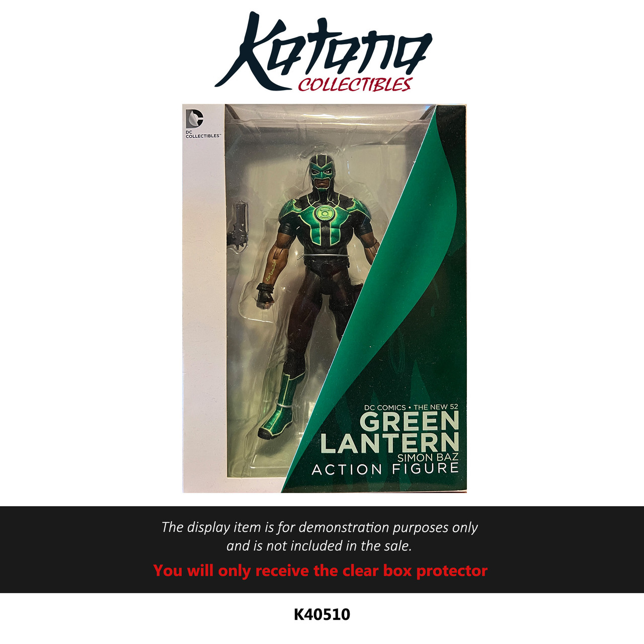 Katana Collectibles Protector For Green Lantern Simon Baz Action Figure DC Collectibles The New 52