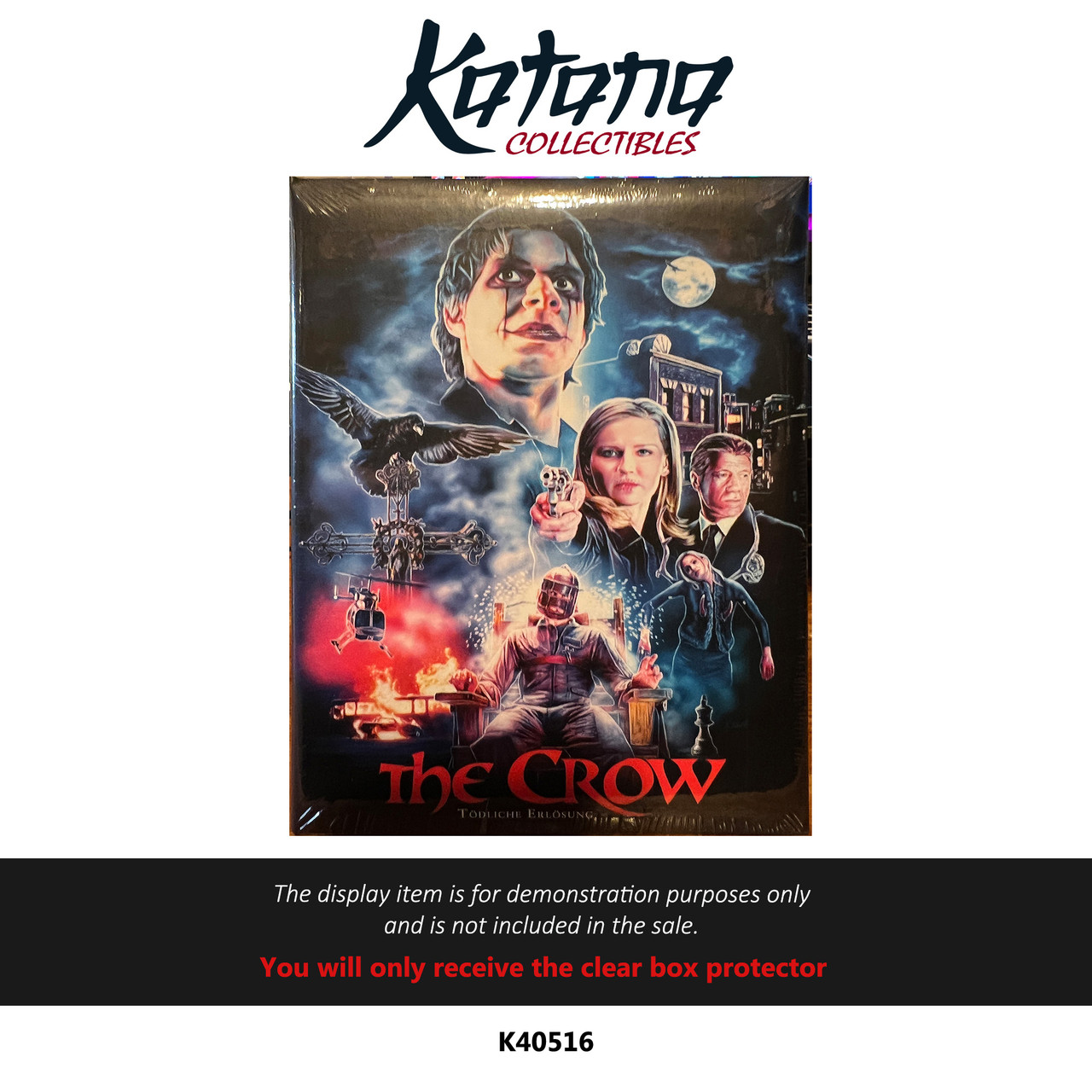 Protector For The Crow Salvation Blu-ray DVD Region B German Mediabook  Leonine - Katana Collectibles