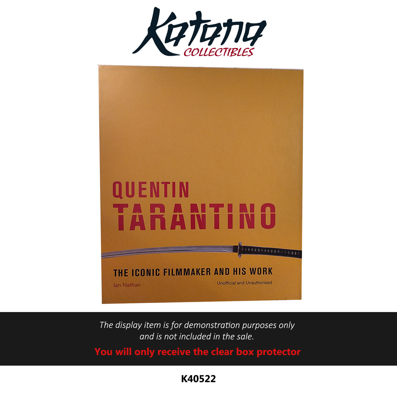 Katana Collectibles Protector For Quentin Tarantino Book