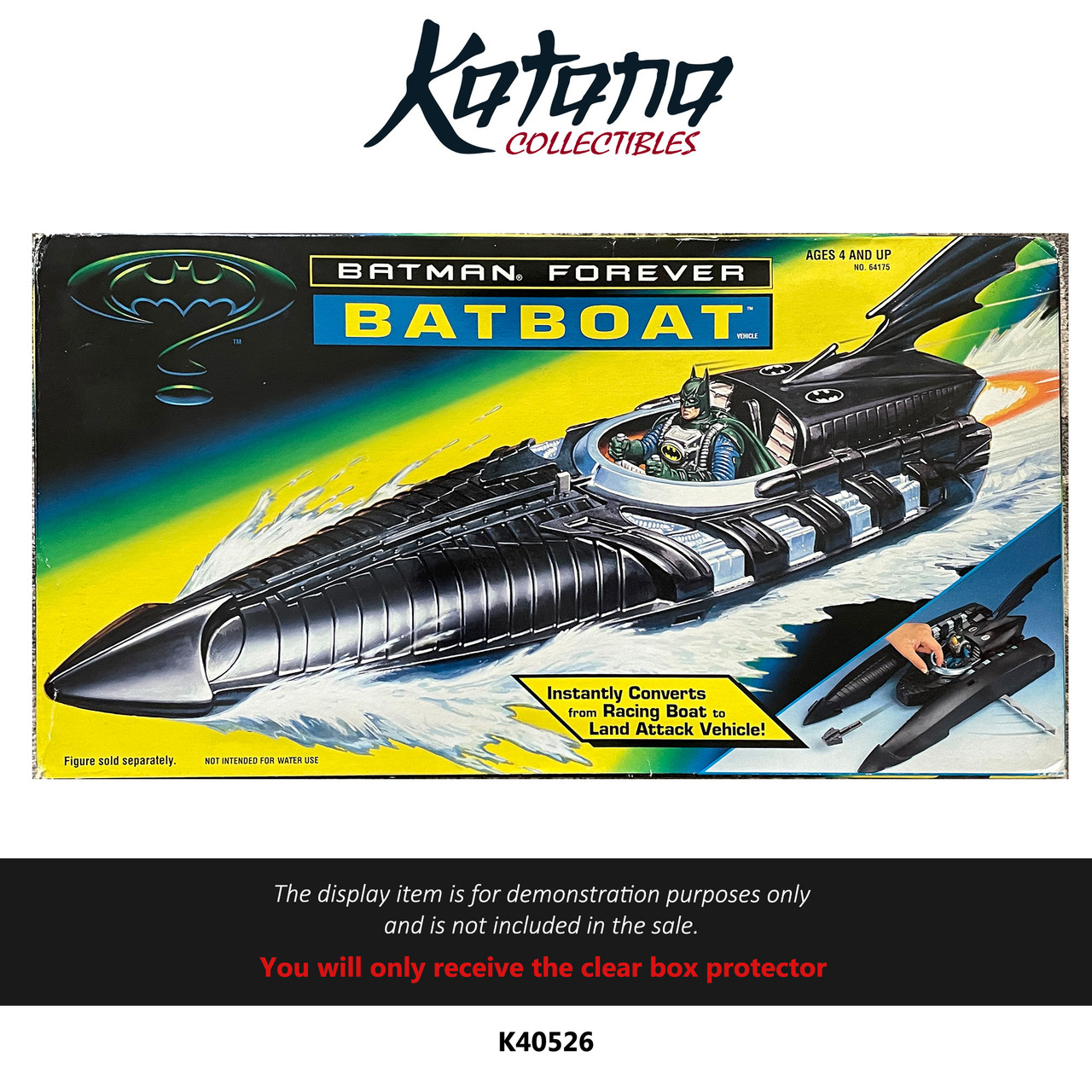 Katana Collectibles Protector For Batman Forever Batboat