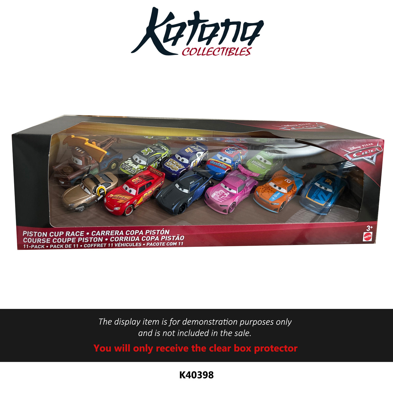 Katana Collectibles Protector For Mattel Disney Cars - Piston Cup Race