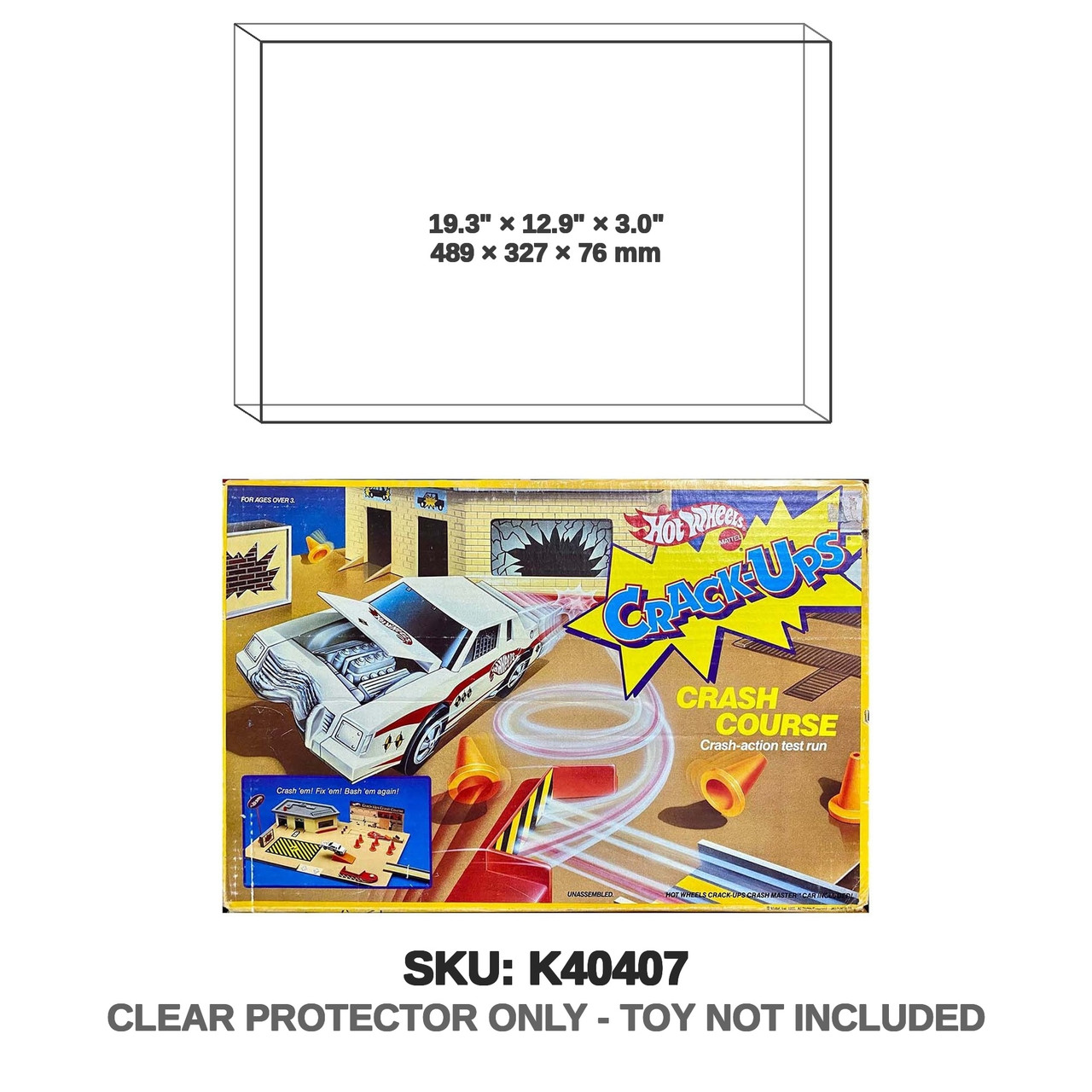 Mattel Hot Wheels Crack-Ups Crash Course