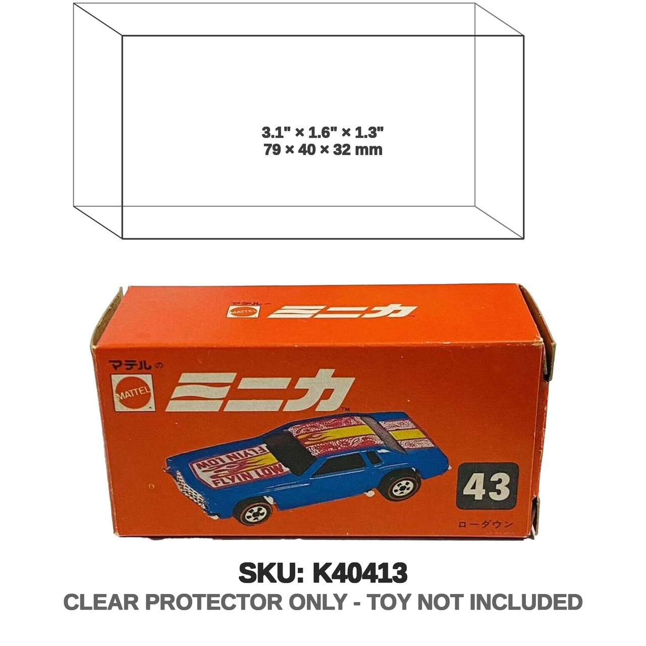 Mattel Hot Wheels Japan Box 1975