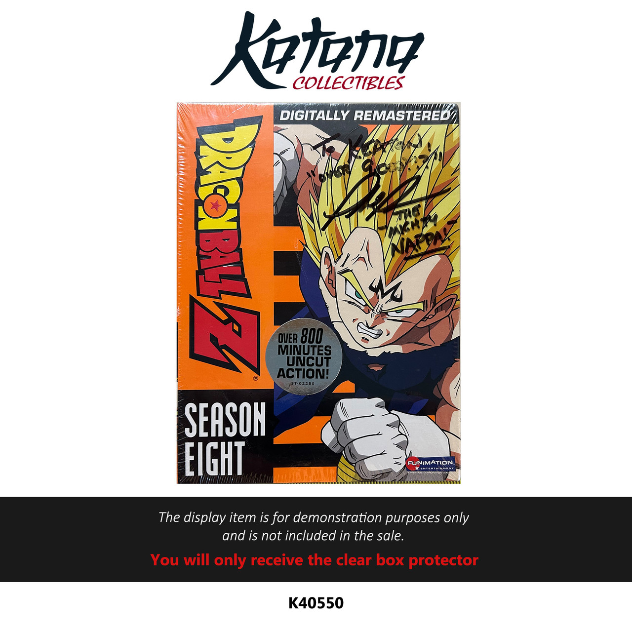 Katana Collectibles Protector For Dragon Ball Z Dvd