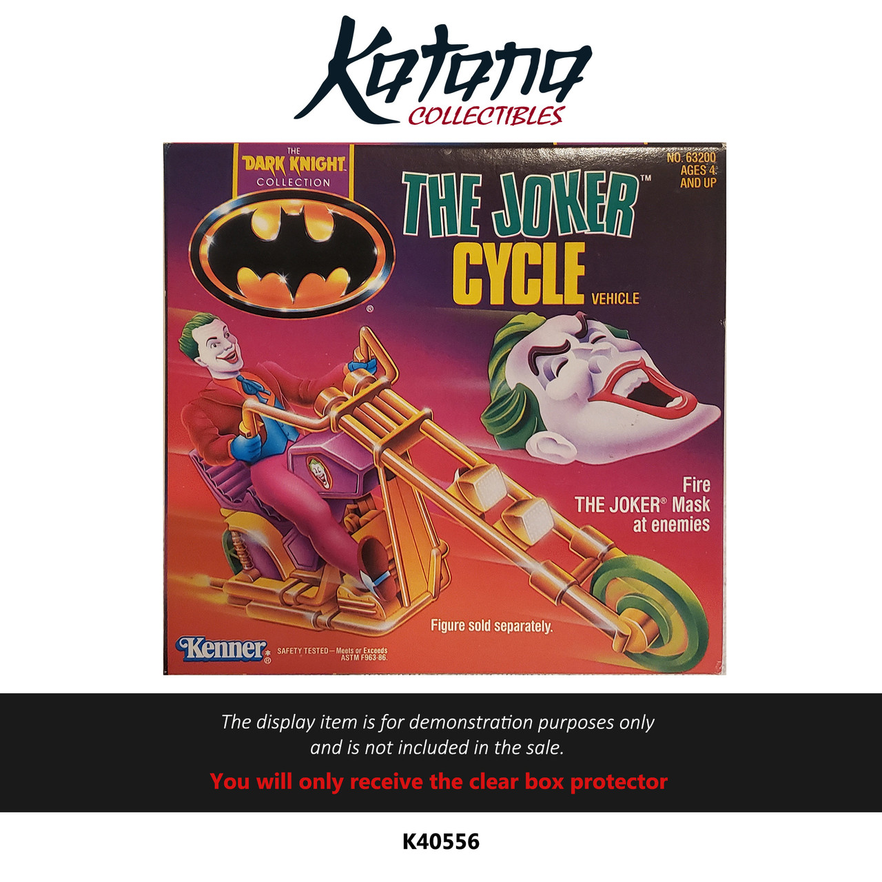 Katana Collectibles Protector For The Joker Cycle 1990 Kenner