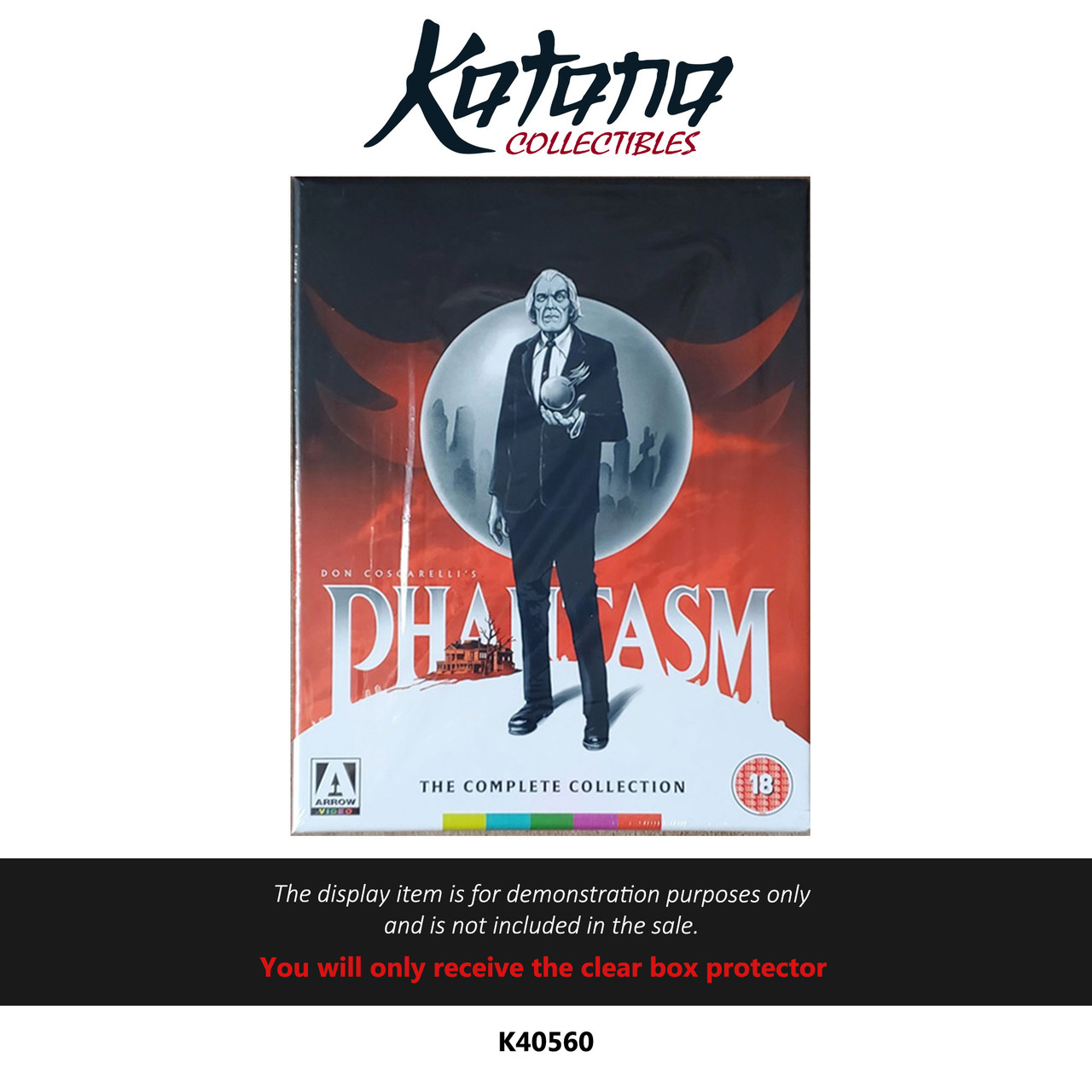 Katana Collectibles Protector For Phantasm: The Complete Collection Blu-Ray - Arrow