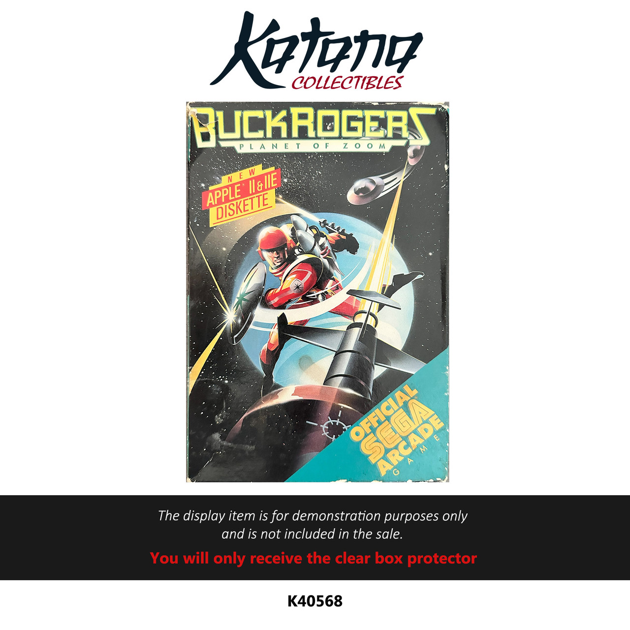 Katana Collectibles Protector For Sega Computer Game Boxes