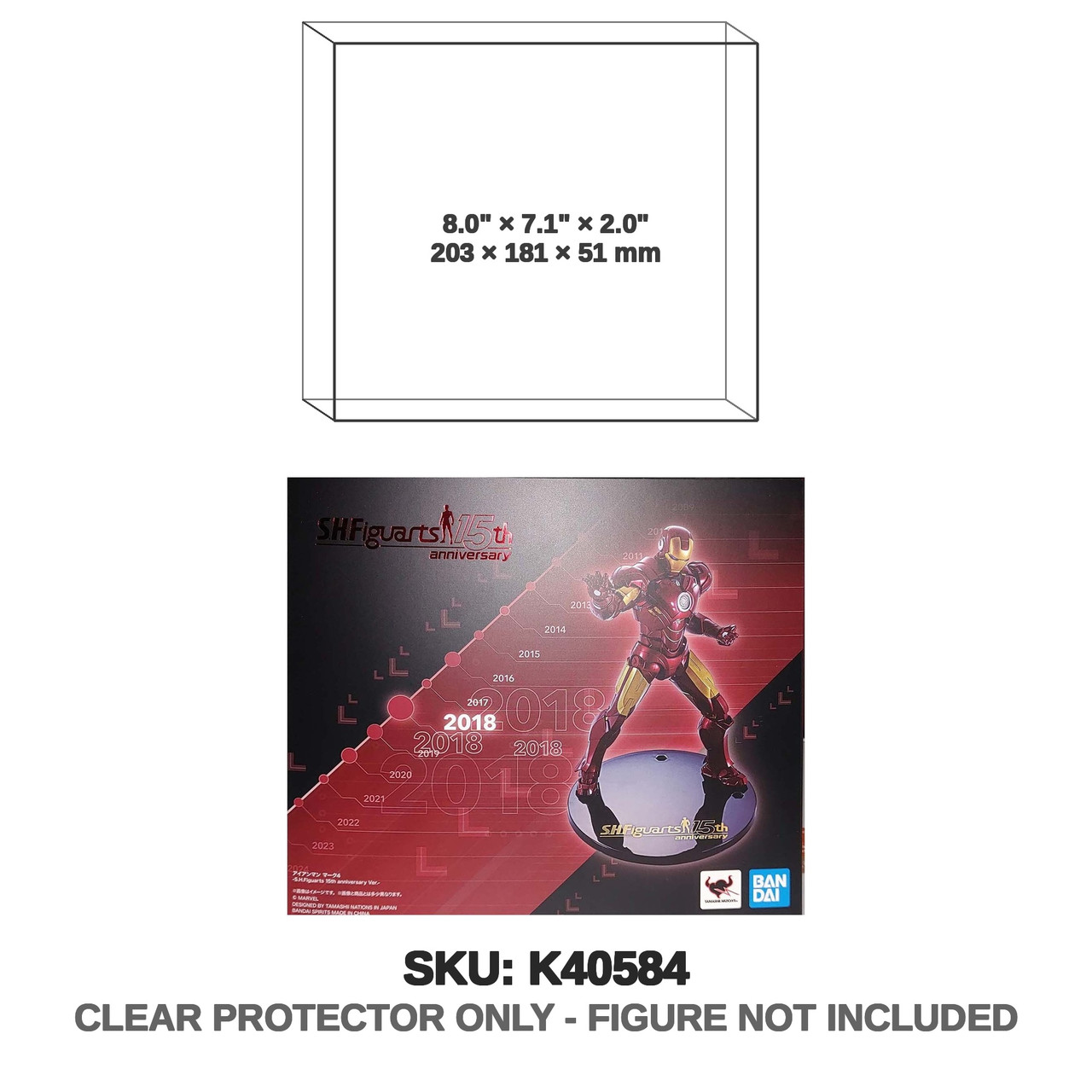 Bandai Marvel S.H.Figuarts Iron Man Mark IV 15th Anniversary Edition