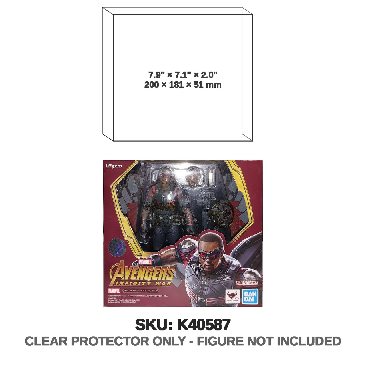 Bandai Marvel S.H.Figuarts Falcon Infinity War